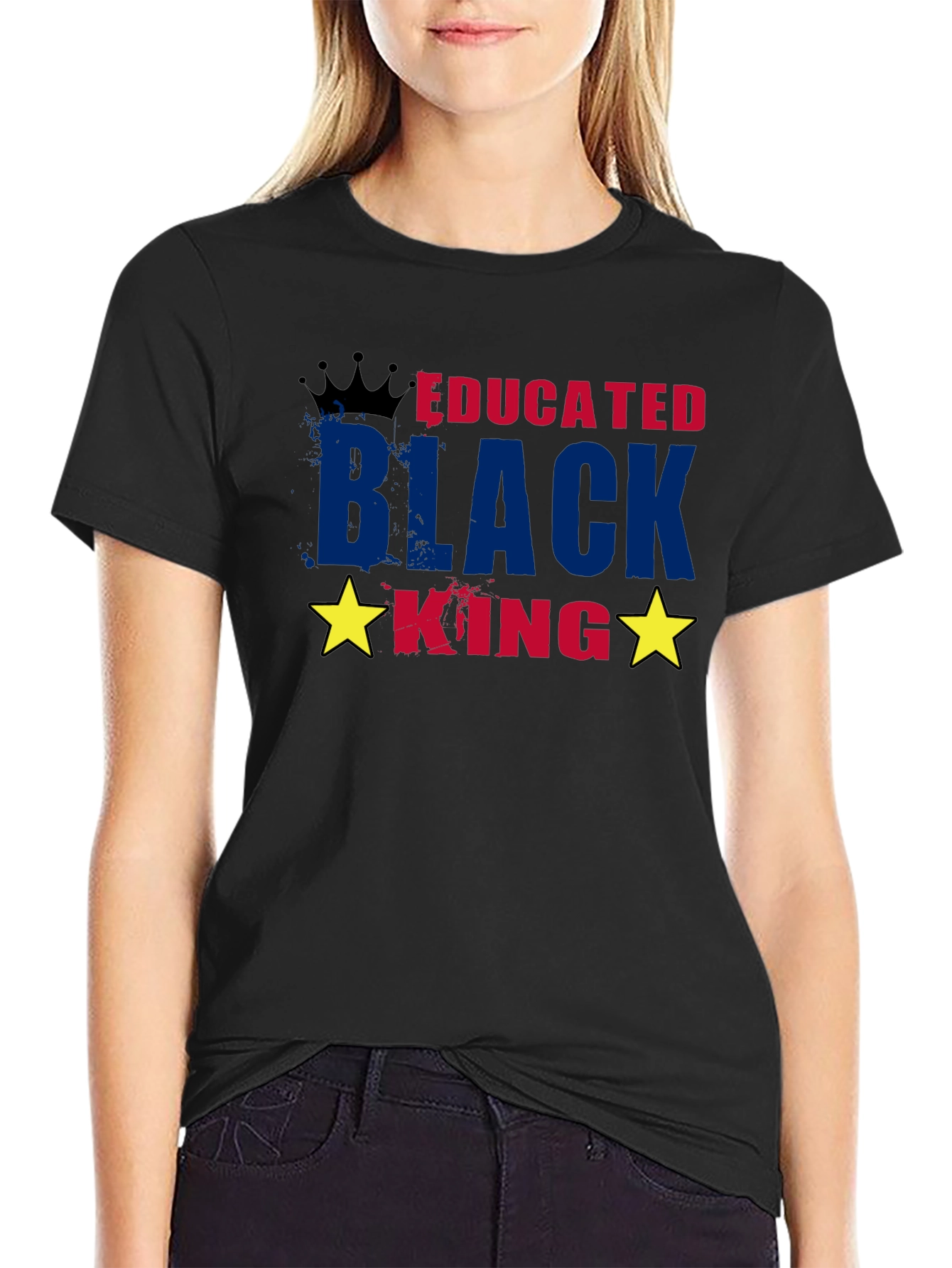 Educated Black King T-Shirt