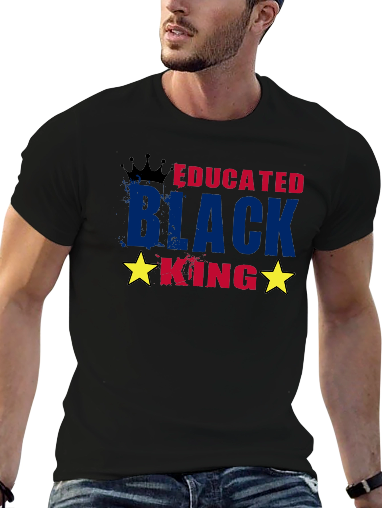 Educated Black King T-Shirt