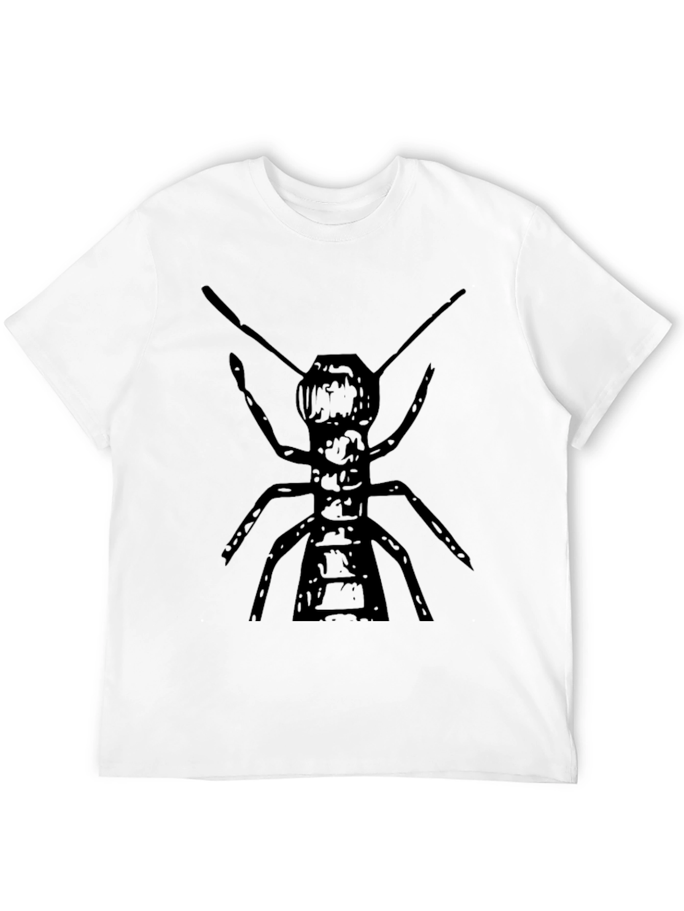 Black Ant Graphic Tee - Insect Lovers Shirt
