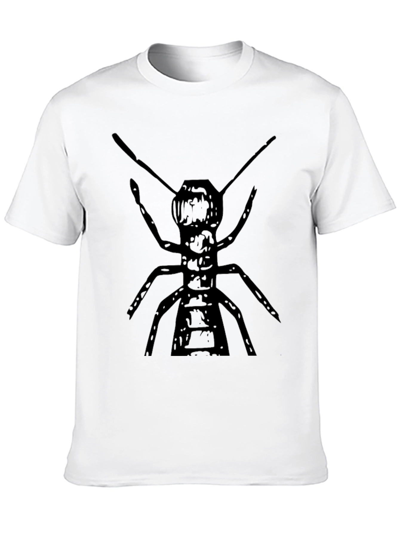 Black Ant Graphic Tee - Insect Lovers Shirt