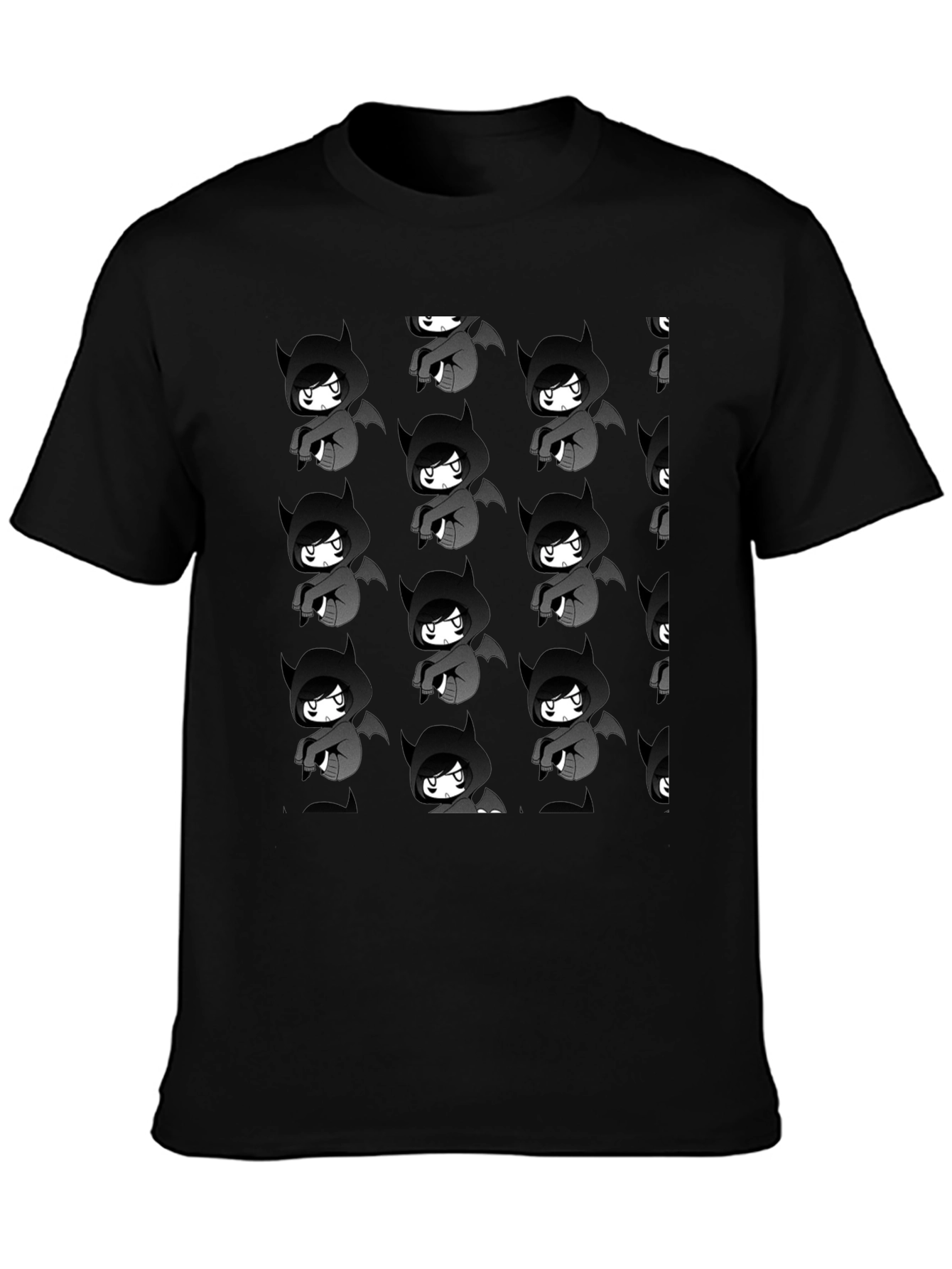 Goth Anime Character T-Shirt