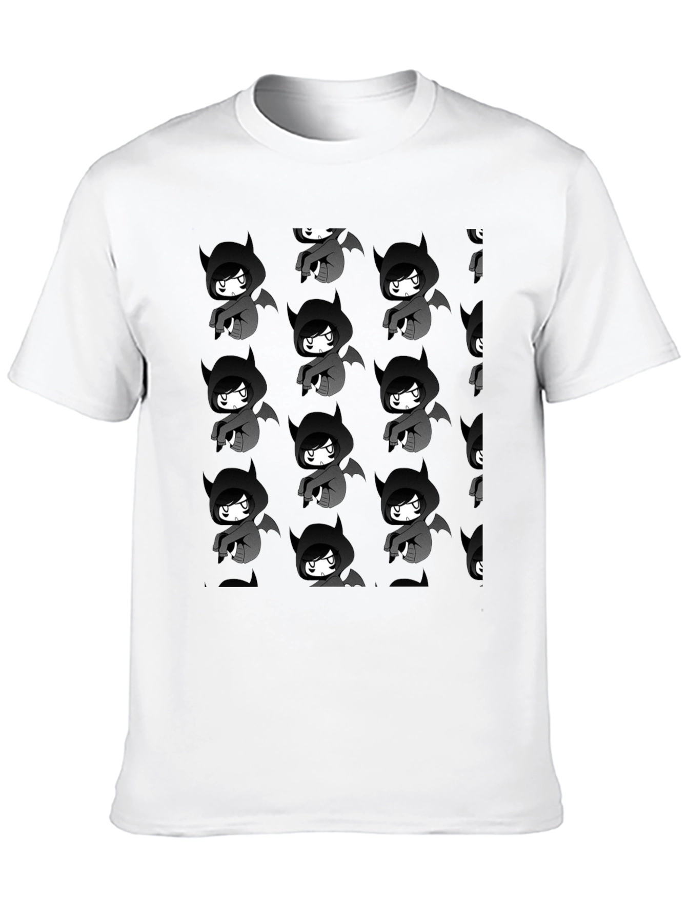 Goth Anime Character T-Shirt