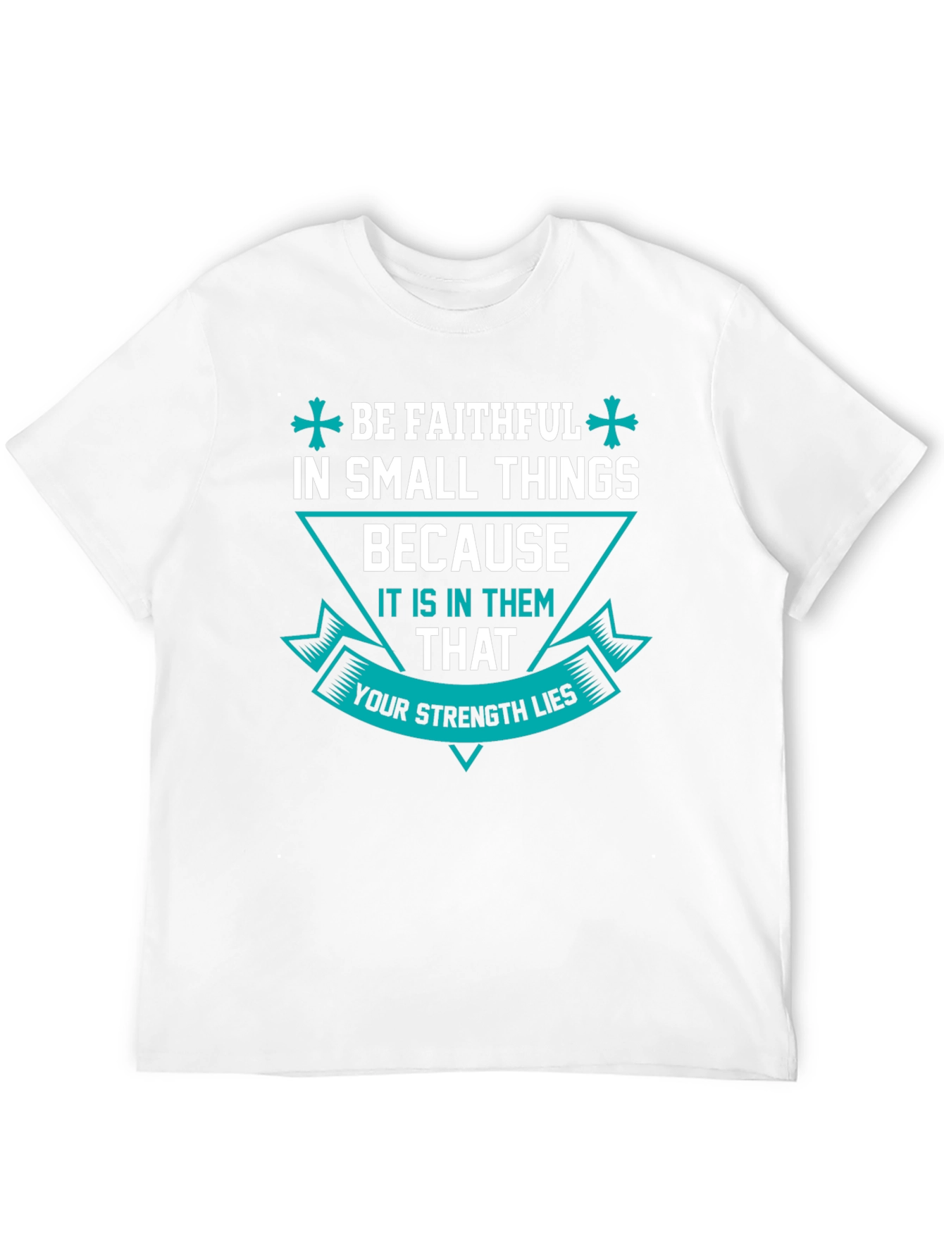 Be Faithful Graphic T-Shirt - Mens Black Tee
