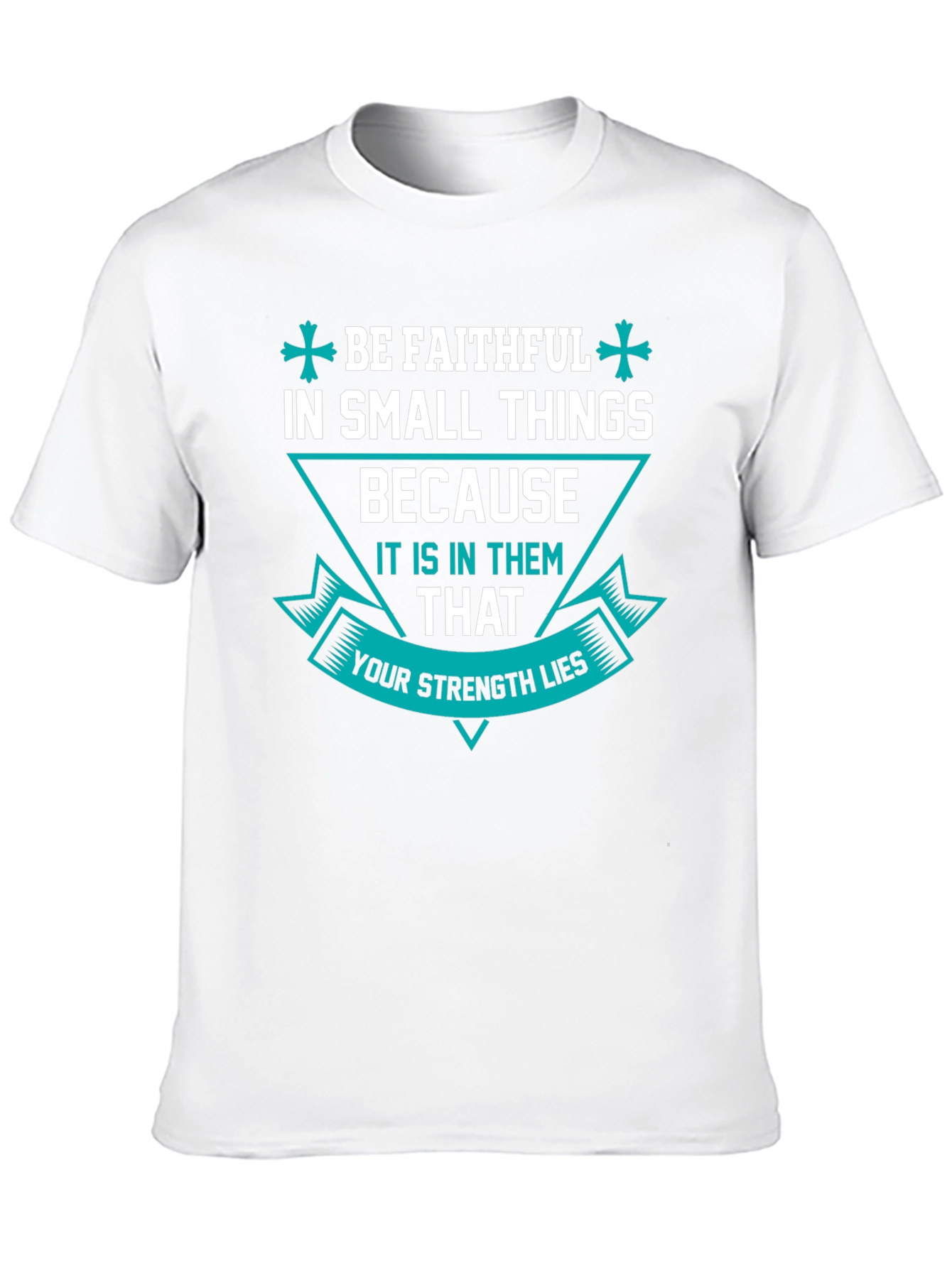 Be Faithful Graphic T-Shirt - Mens Black Tee