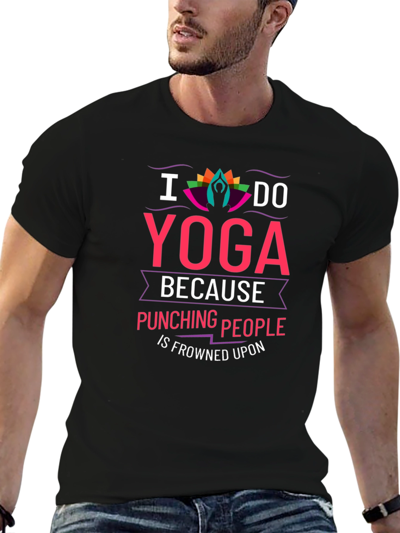 Yoga Pun Humor T-Shirt