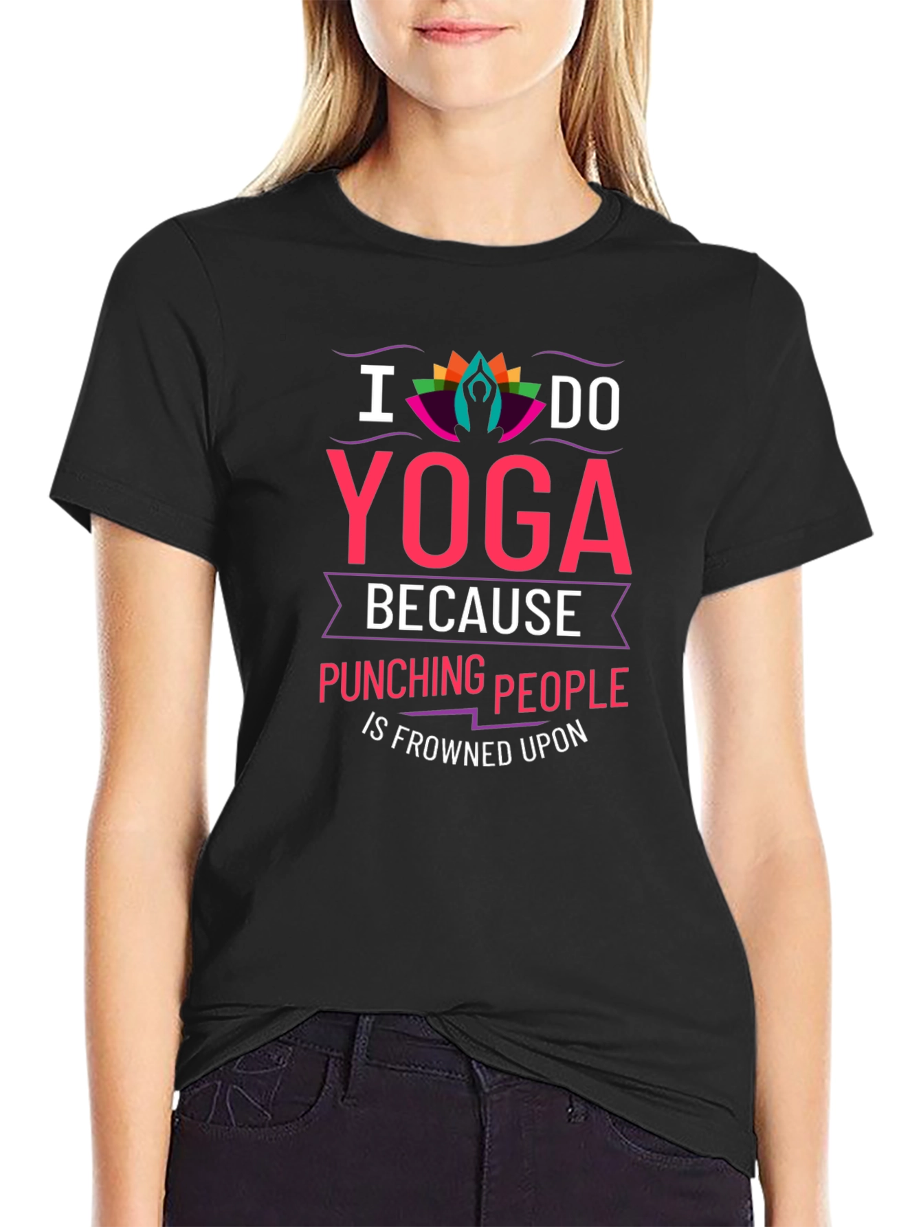 Yoga Pun Humor T-Shirt