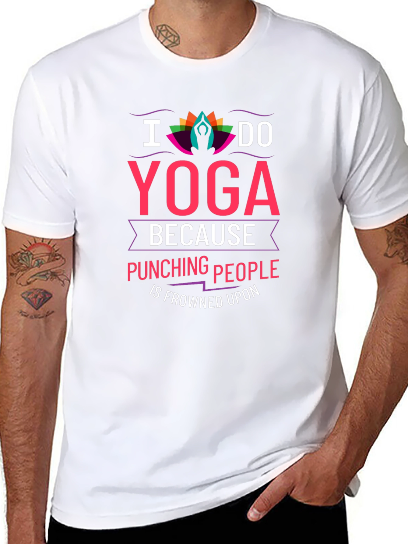 Yoga Pun Humor T-Shirt