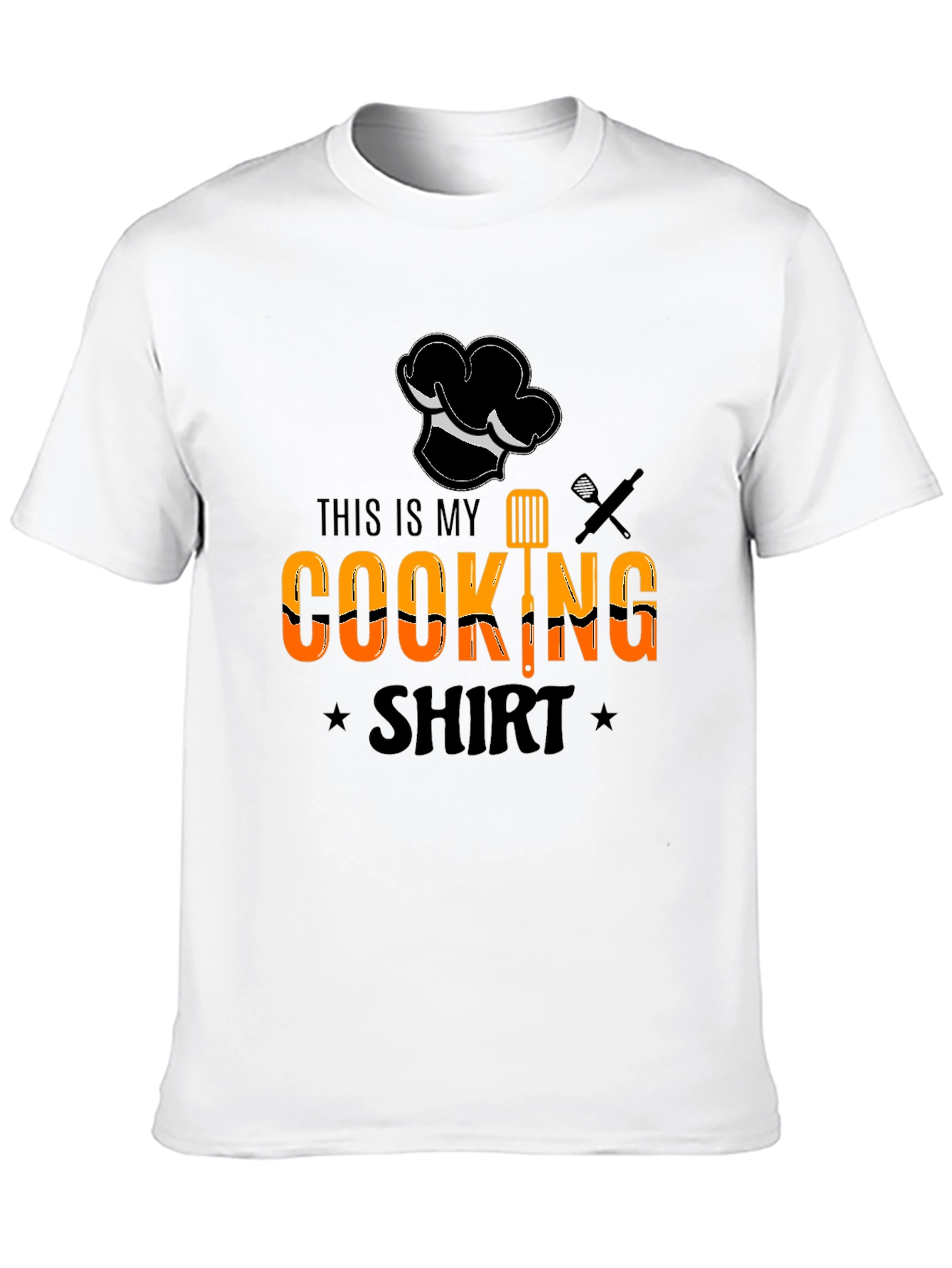 This is My Cooking Shirt - Chef Hat Design