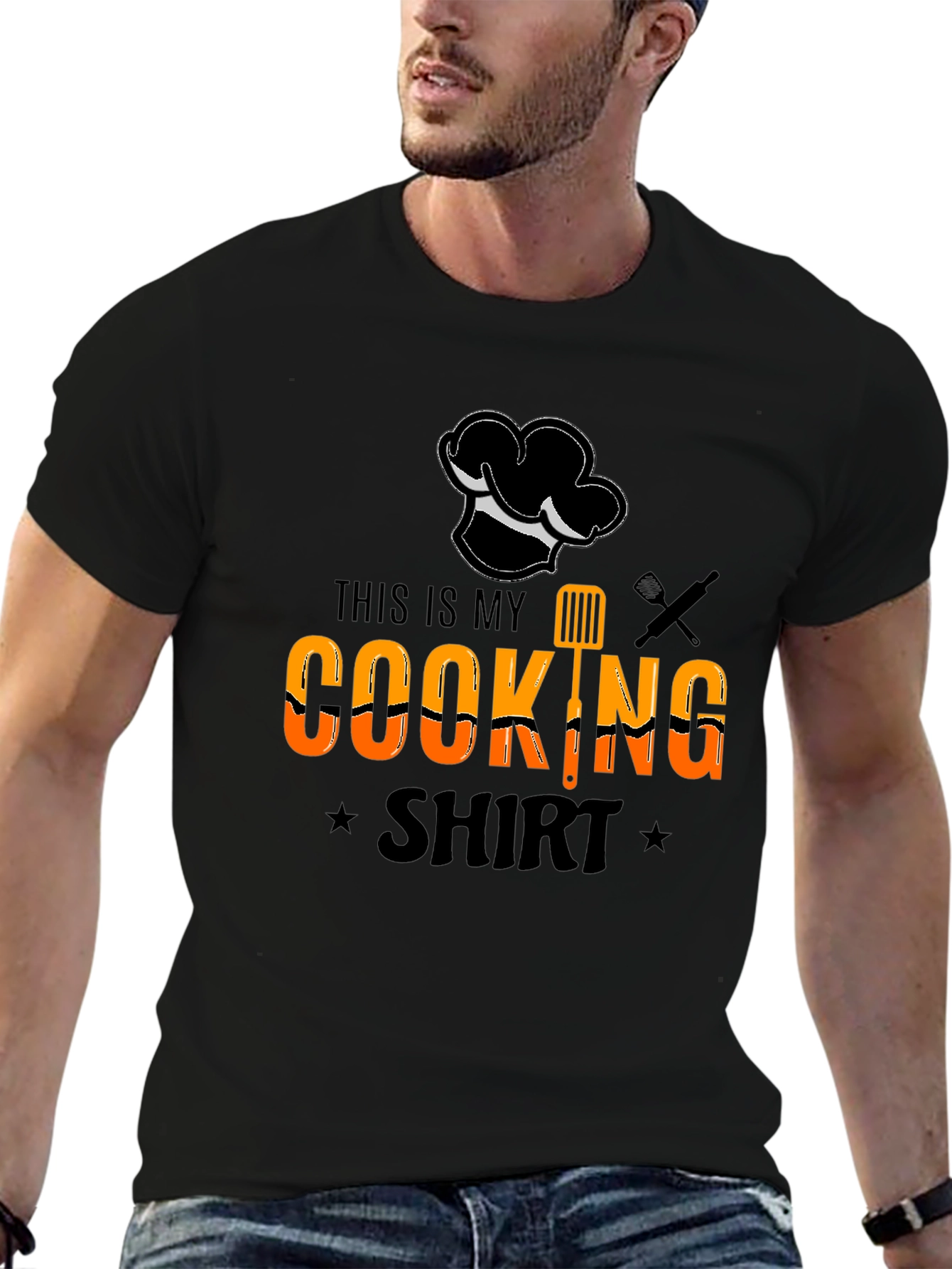 This is My Cooking Shirt - Chef Hat Design
