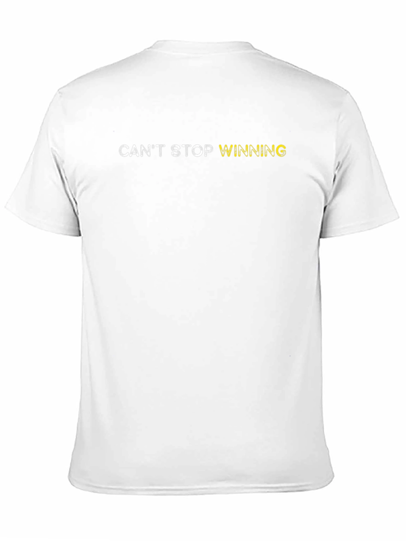 Cant Stop Winning Black Graphic Tee