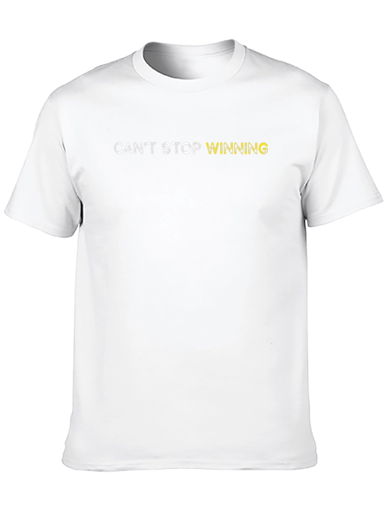 Cant Stop Winning Black Graphic Tee