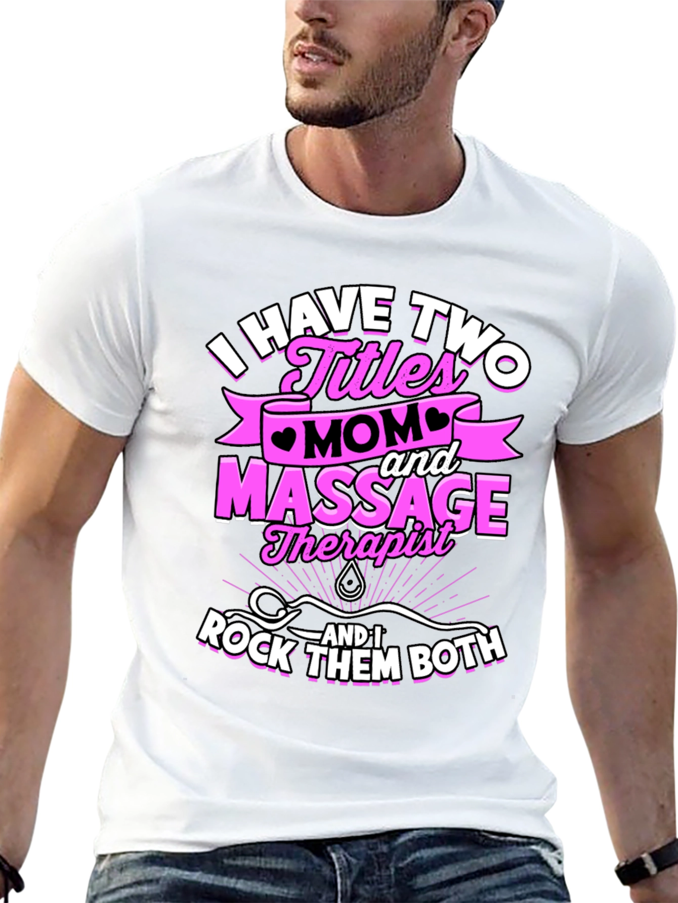 Mom and Massage Therapist T-Shirt