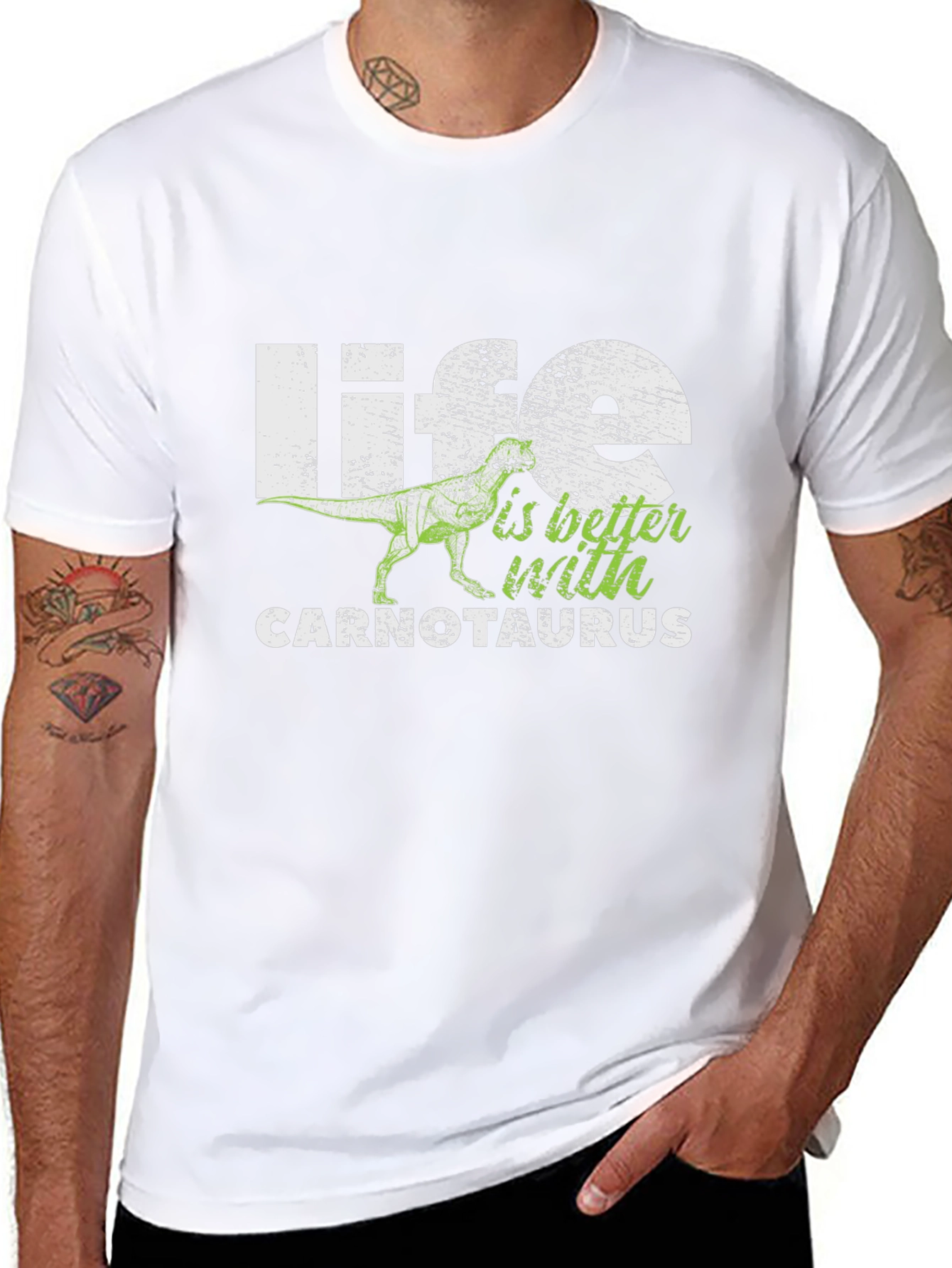 Life is Better With Carnotaurus T-Shirt