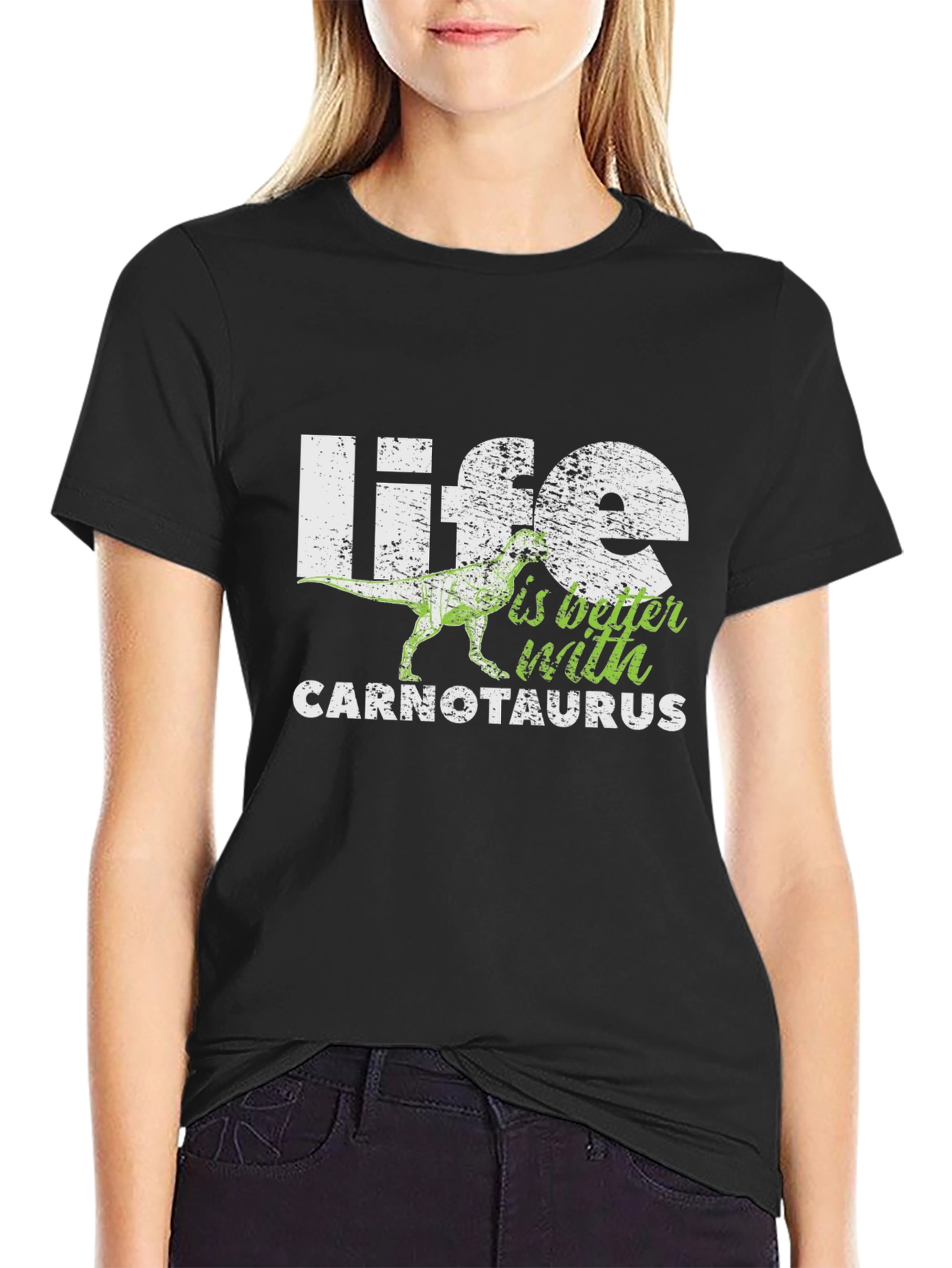 Life is Better With Carnotaurus T-Shirt