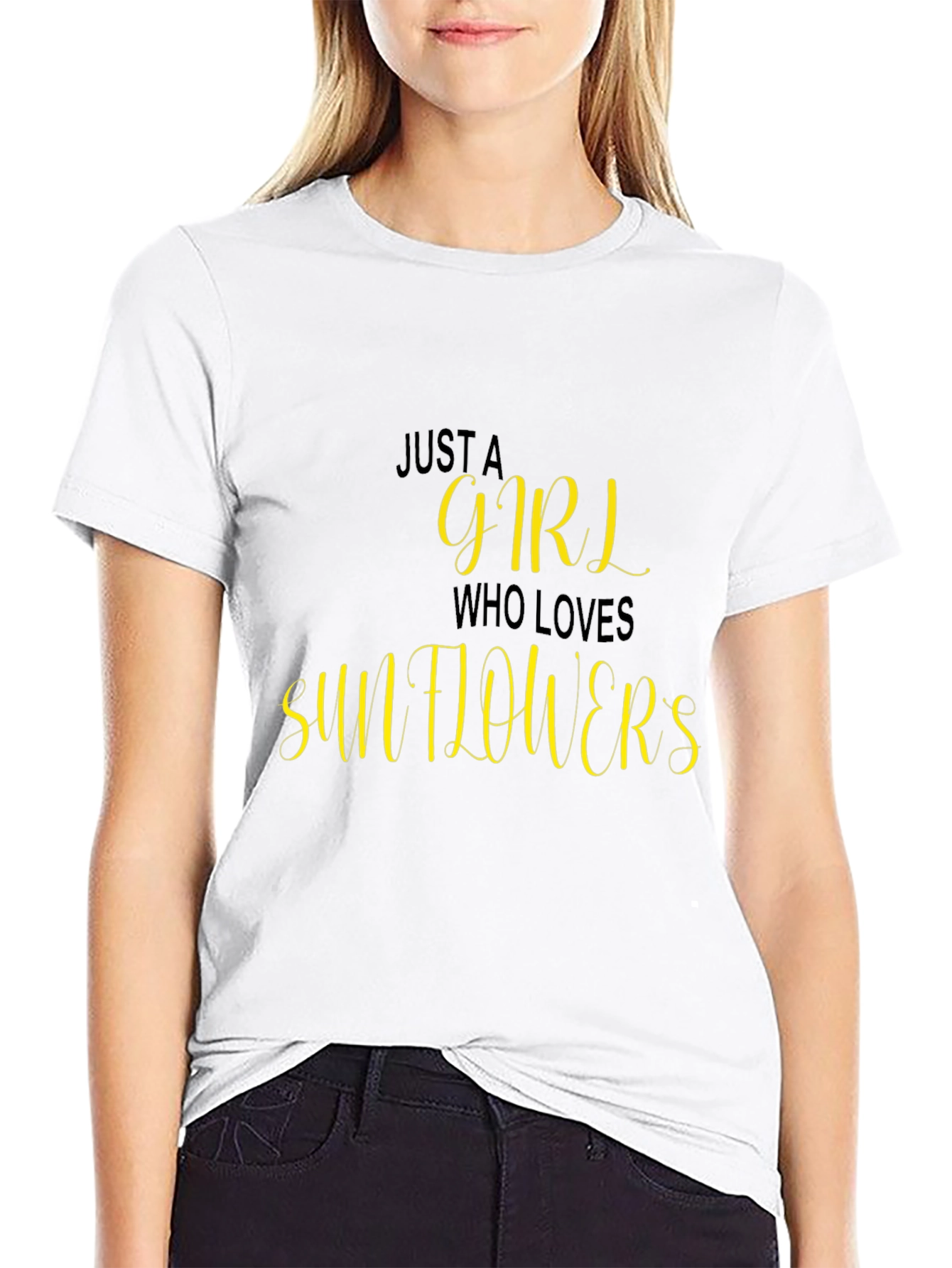 Sunflower Lover Graphic T-Shirt