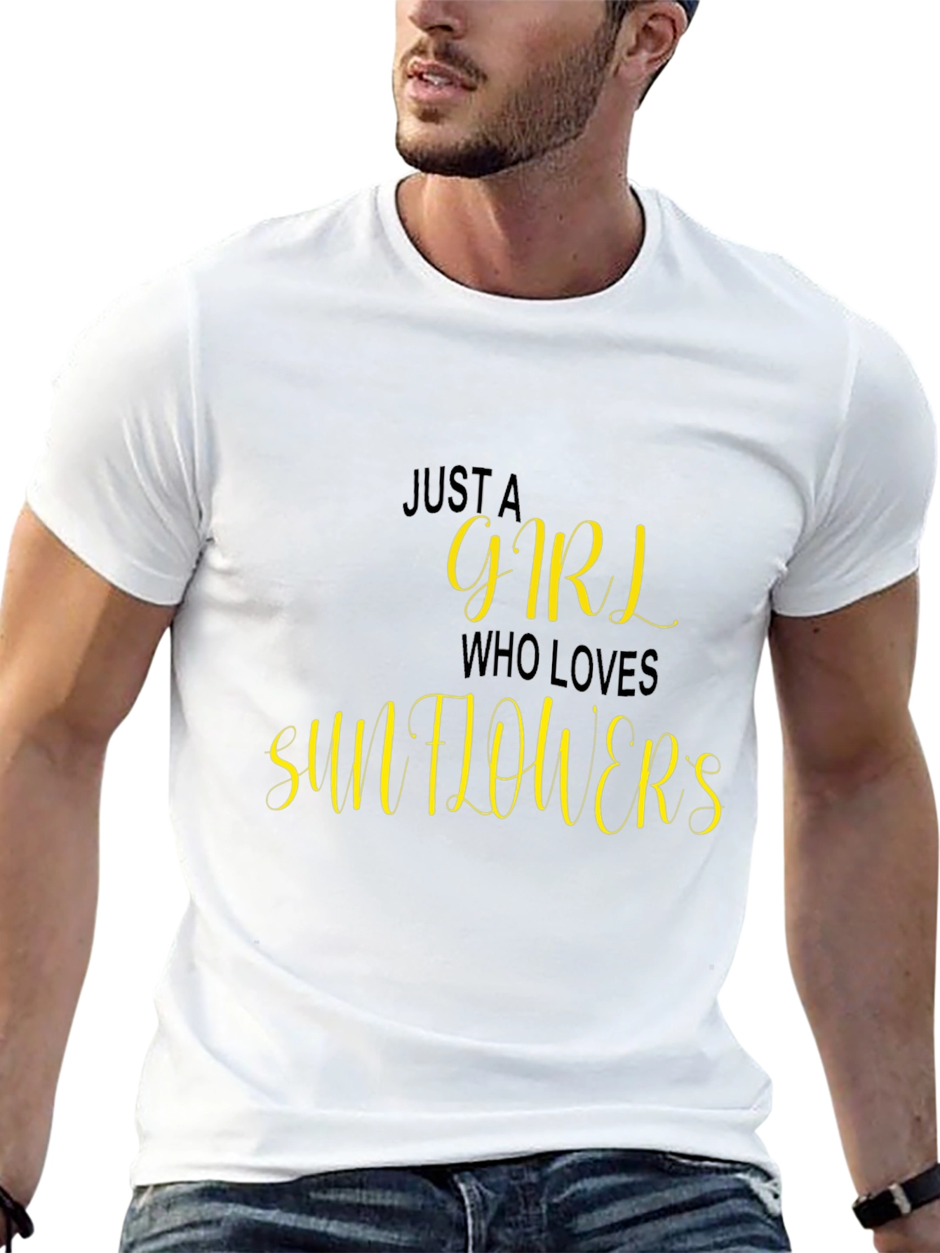 Sunflower Lover Graphic T-Shirt