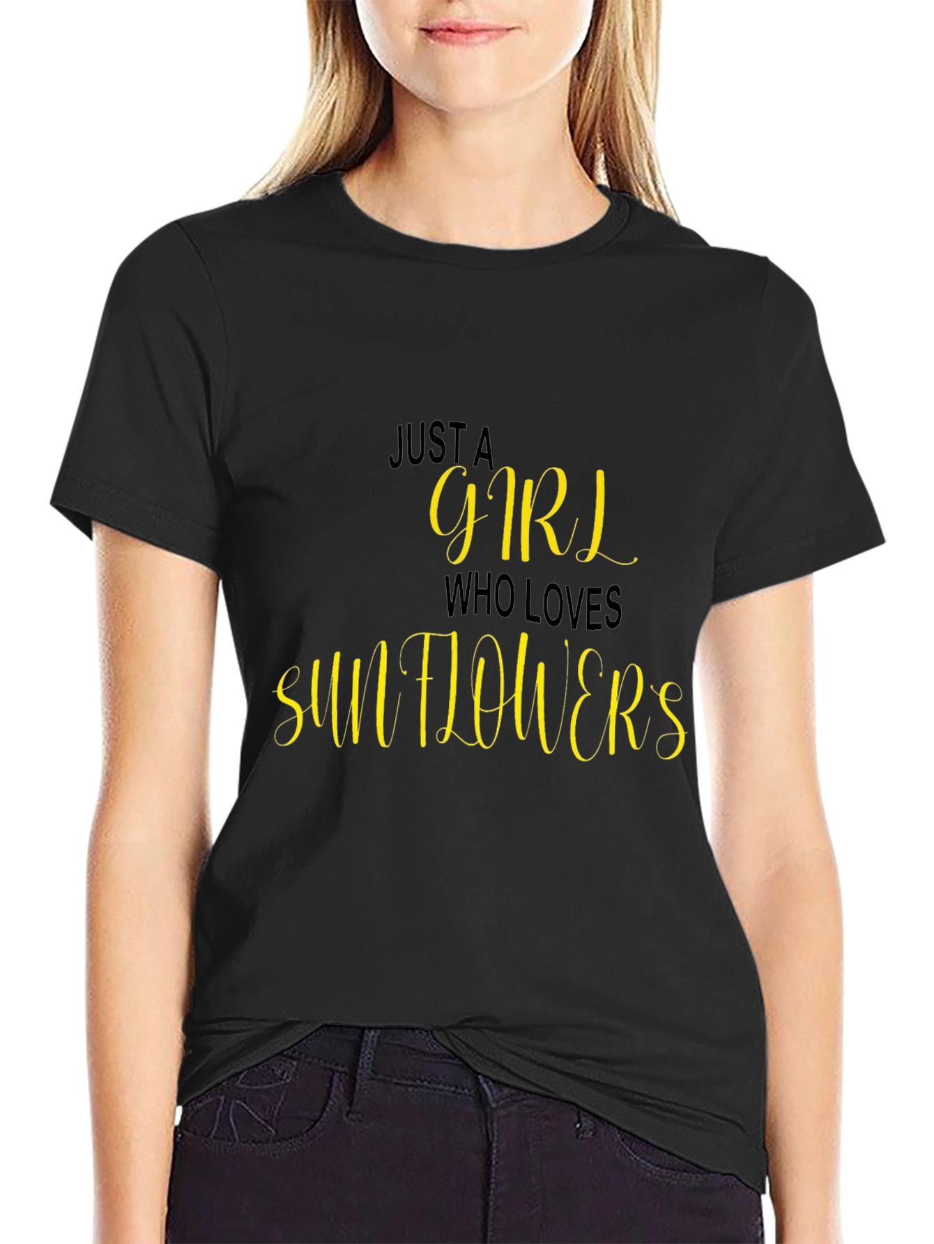 Sunflower Lover Graphic T-Shirt