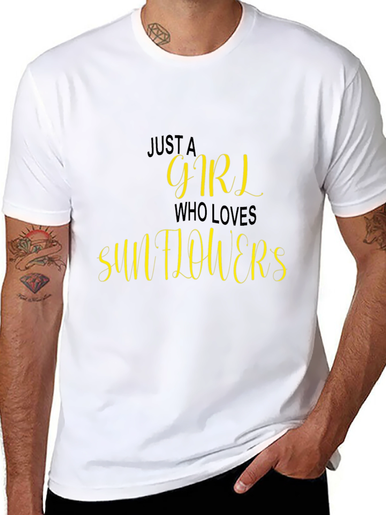 Sunflower Lover Graphic T-Shirt