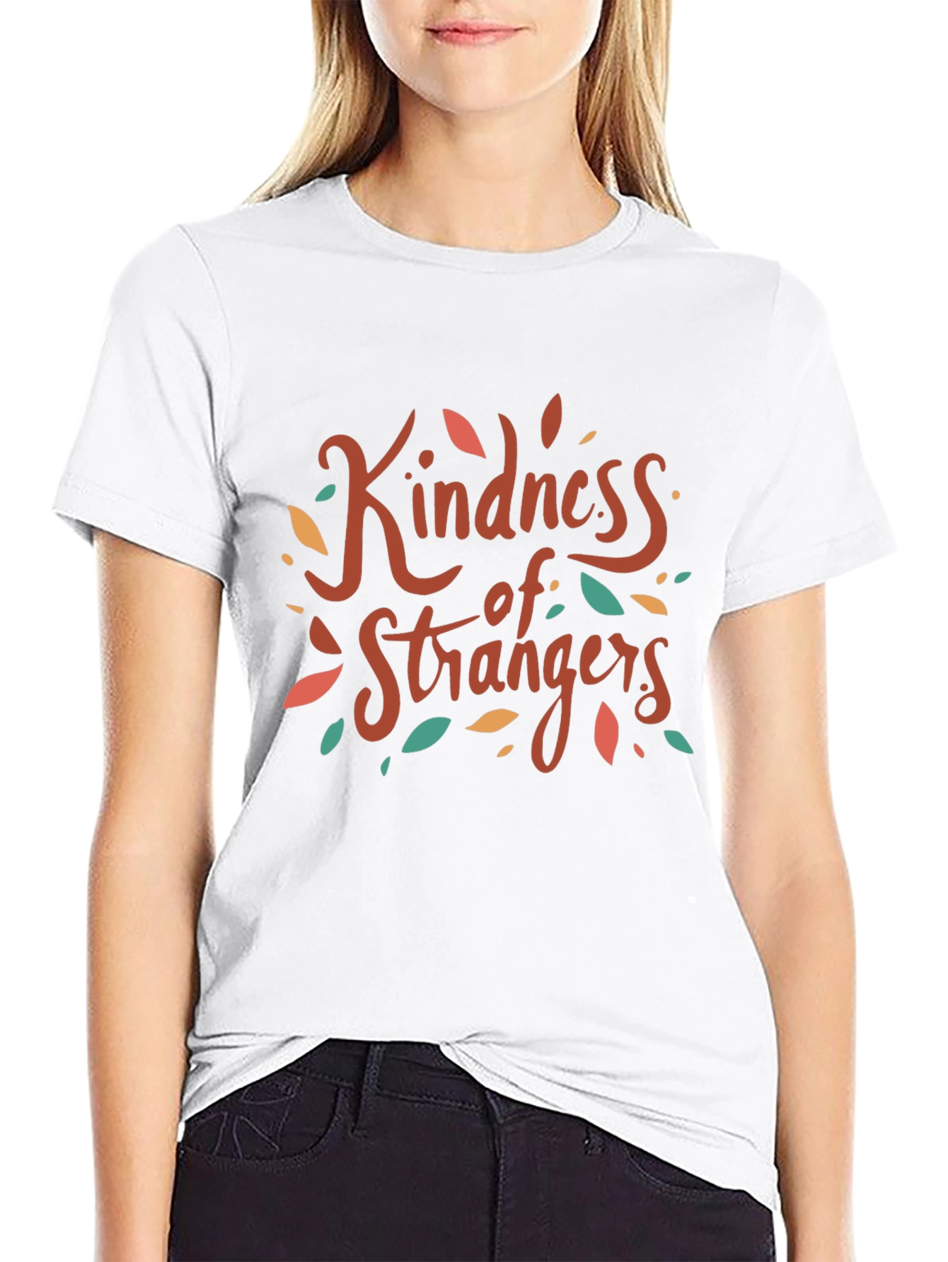 Kindness of Strangers Graphic Tee - Black