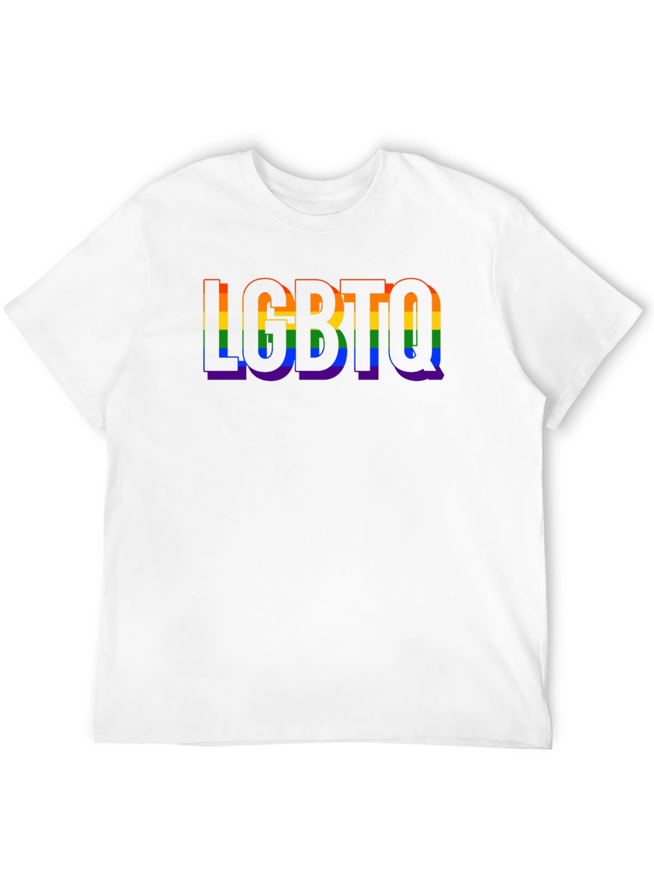 LGBTQ+ Pride Rainbow T-Shirt
