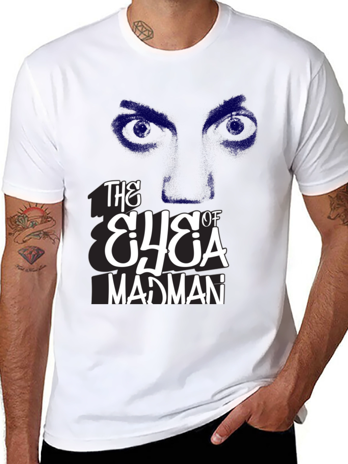 The Eyes of Cyca Madman Black T-Shirt