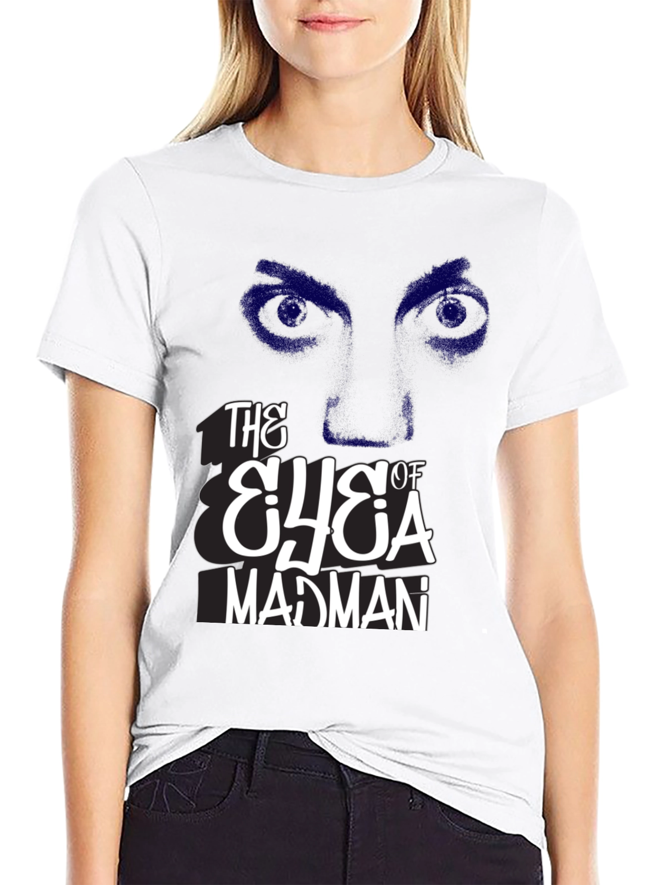 The Eyes of Cyca Madman Black T-Shirt