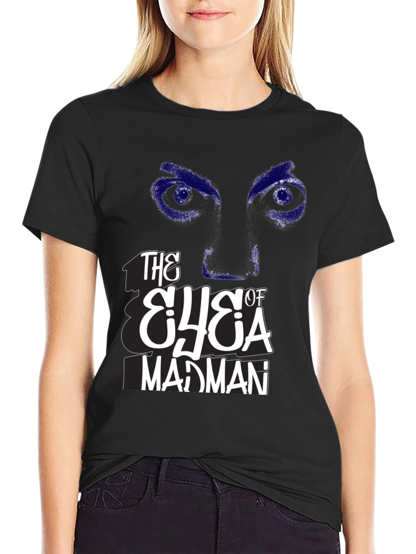 The Eyes of Cyca Madman Black T-Shirt