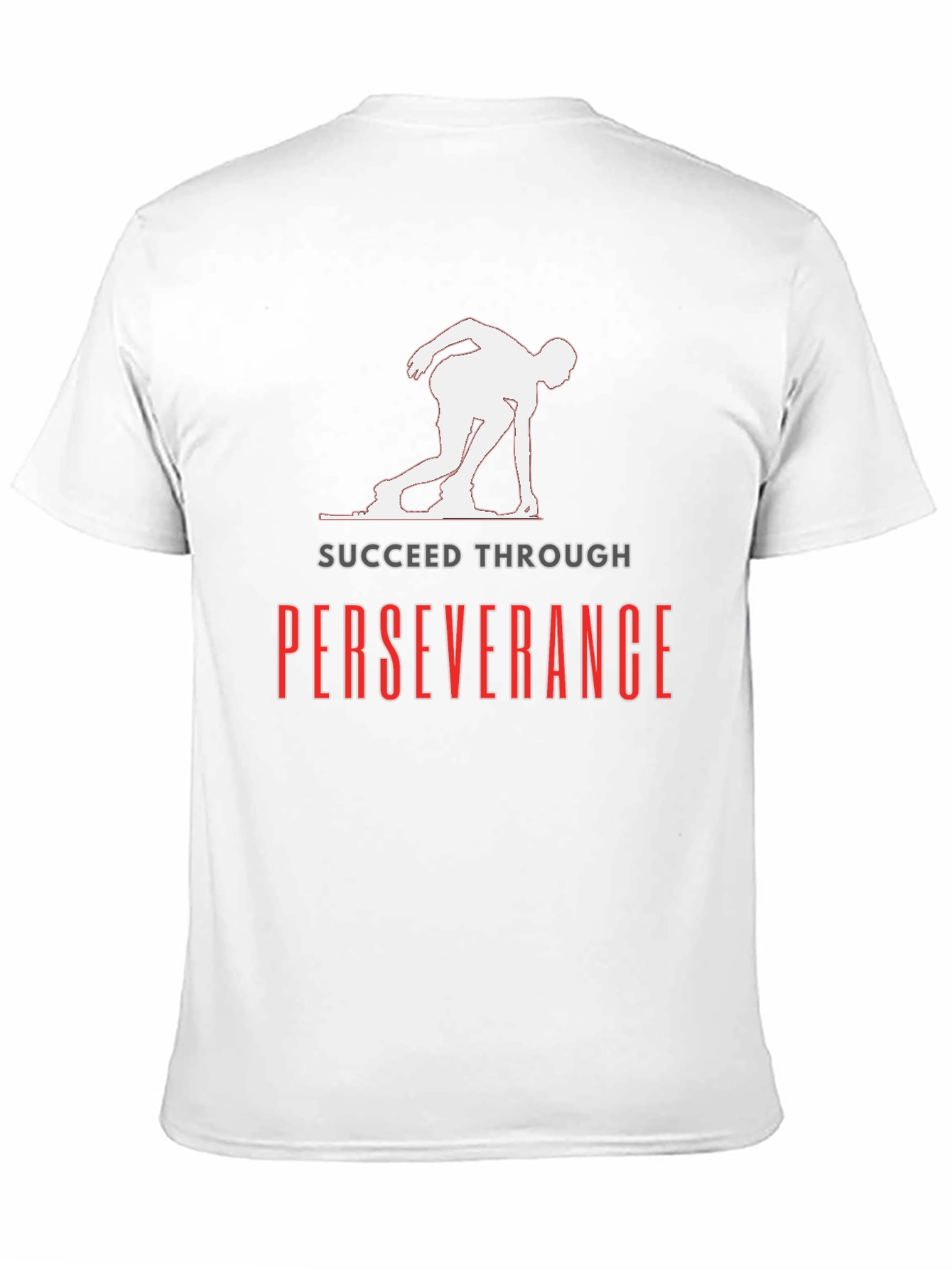 Succeed Through Perseverance Black T-Shirt