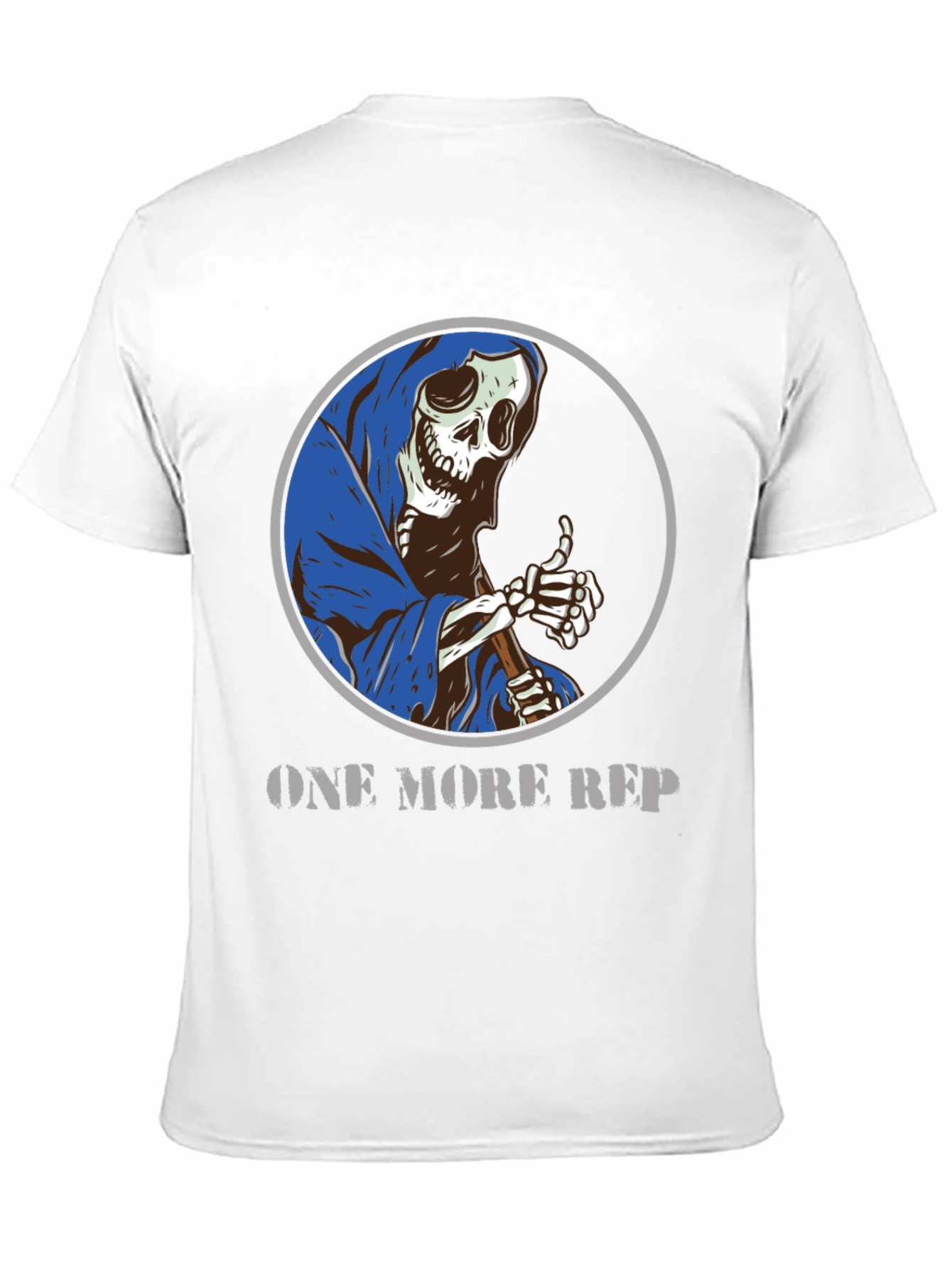 One More Rep Grim Reaper Graphic T-Shirt
