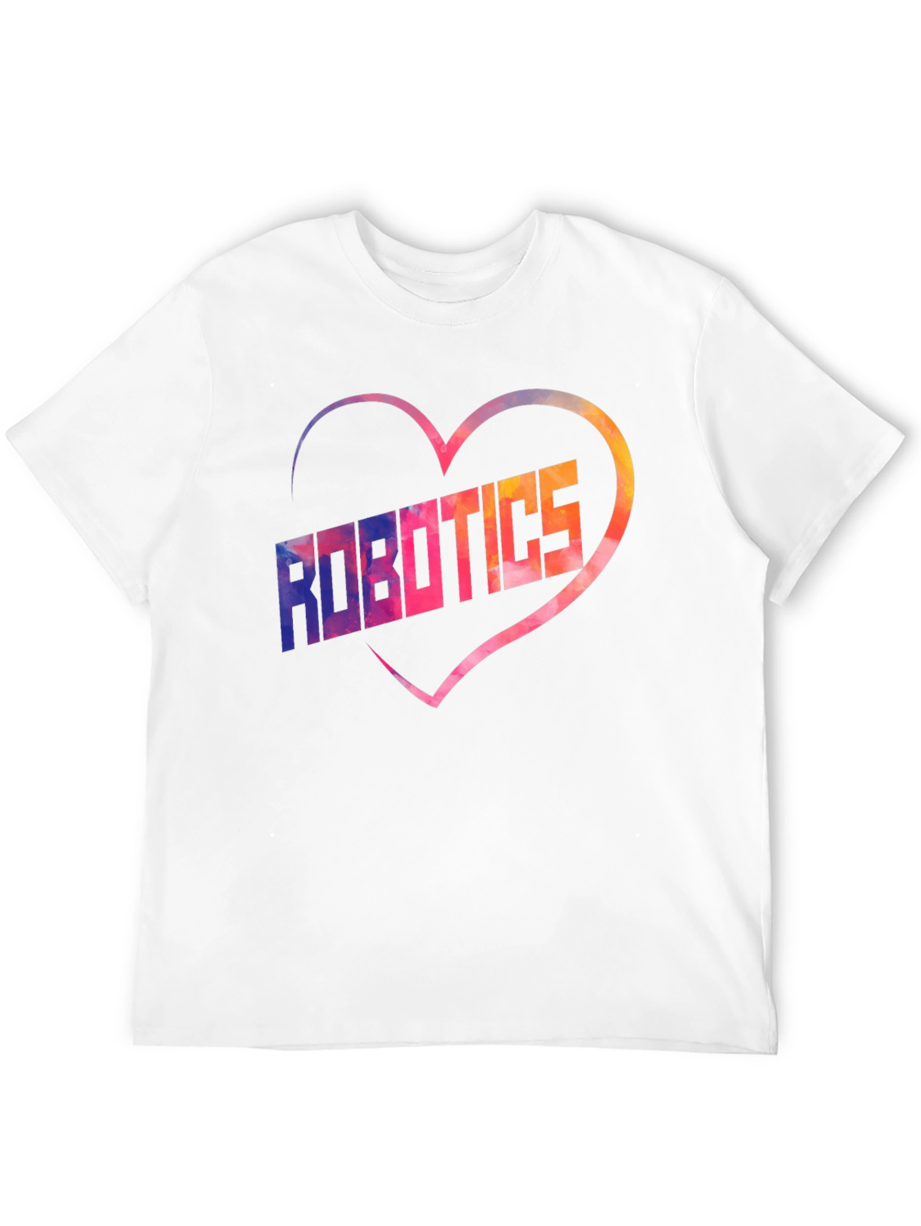 Robotics Love Heart Graphic Tee