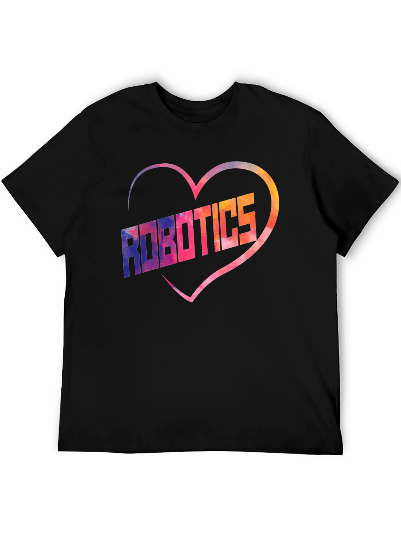 Robotics Love Heart Graphic Tee
