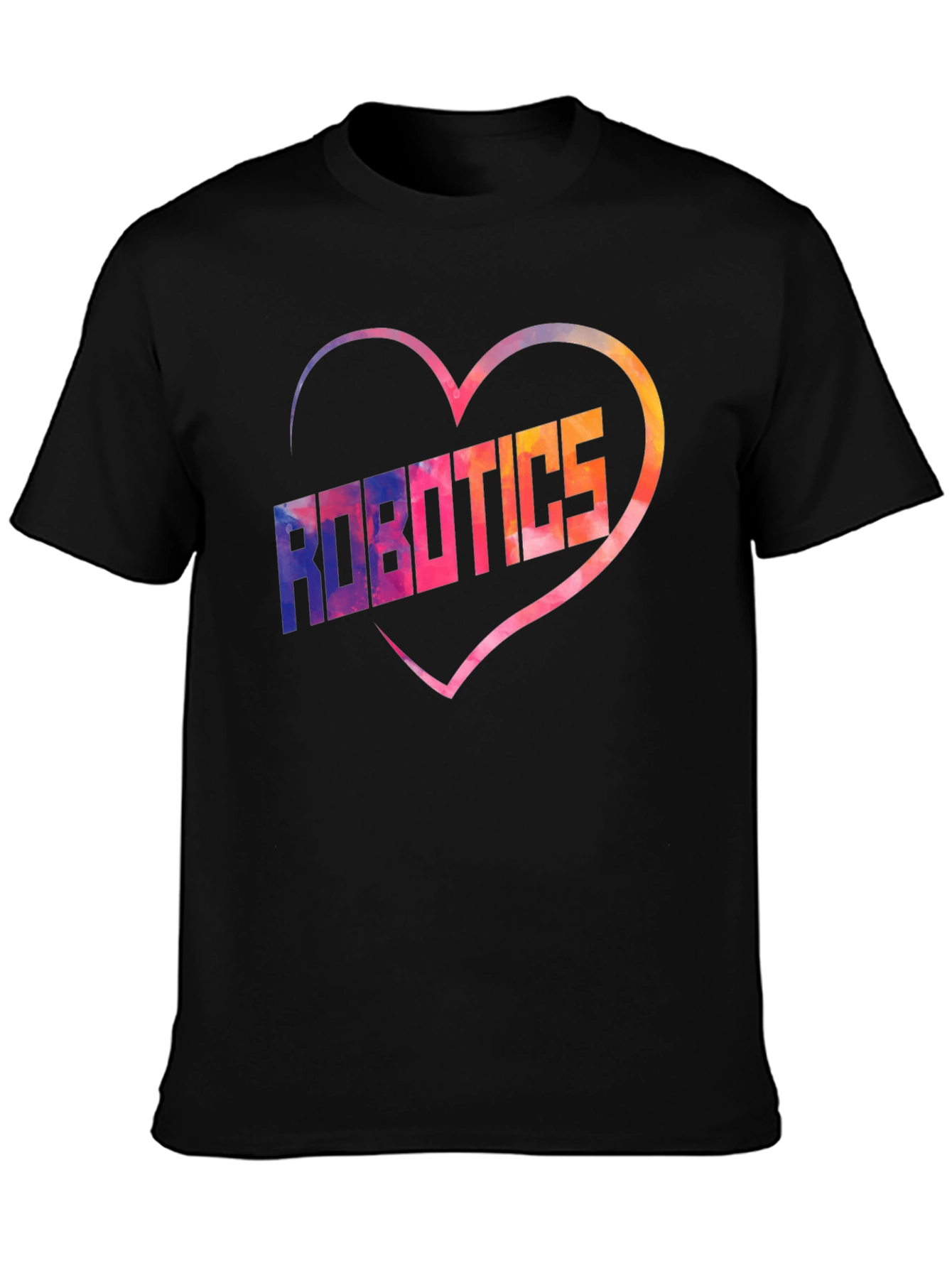 Robotics Love Heart Graphic Tee