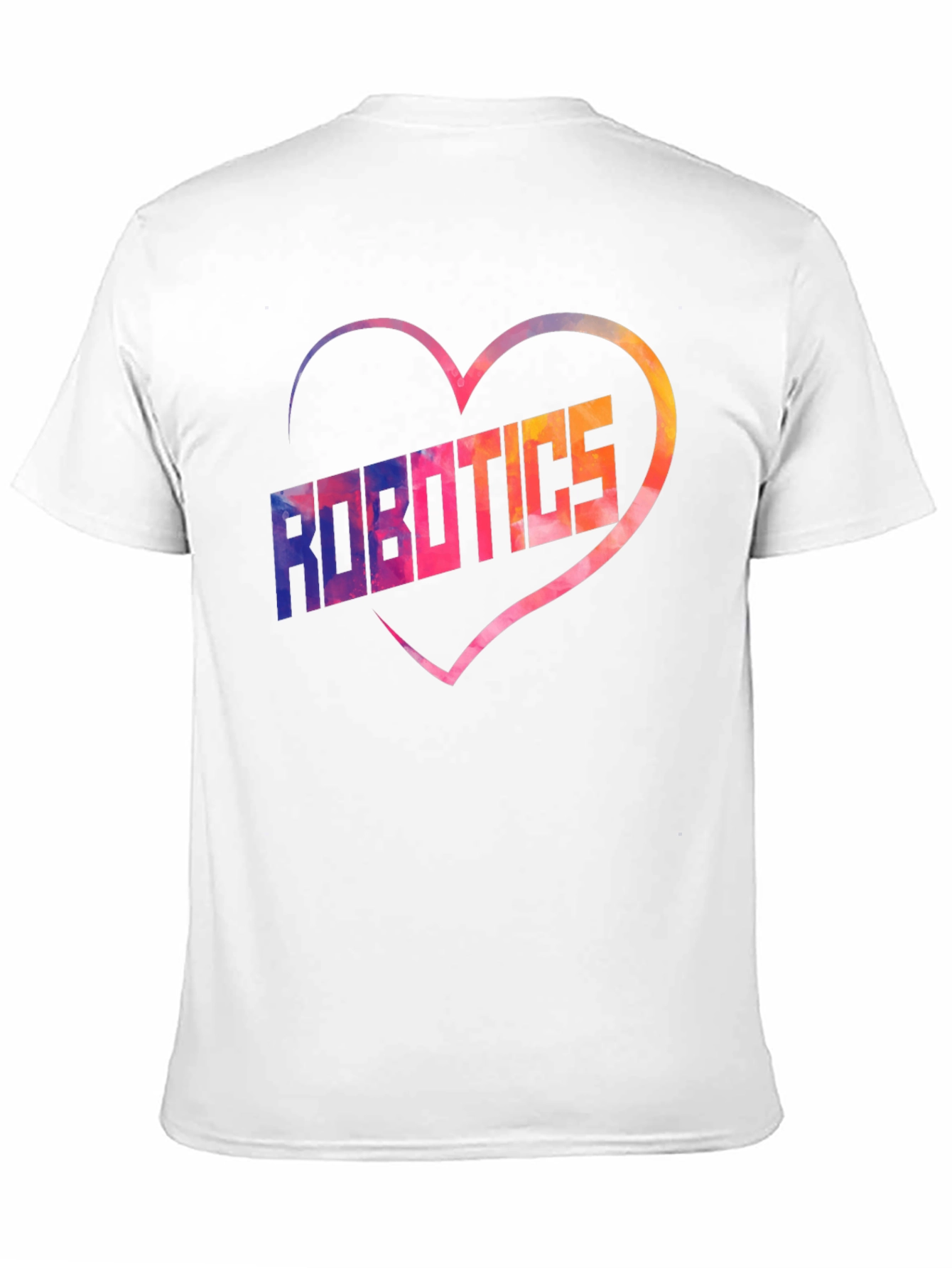 Robotics Love Heart Graphic Tee