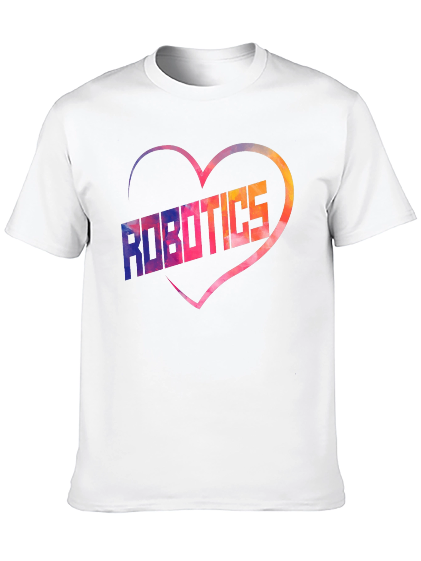 Robotics Love Heart Graphic Tee