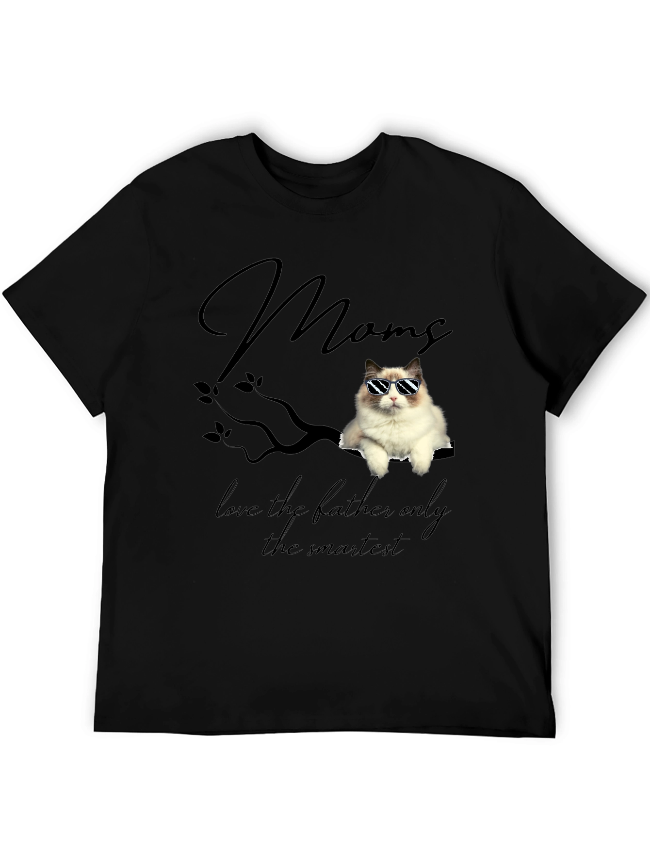 Cool Cat Mom T-Shirt - Smartest Ragdoll Graphic Tee