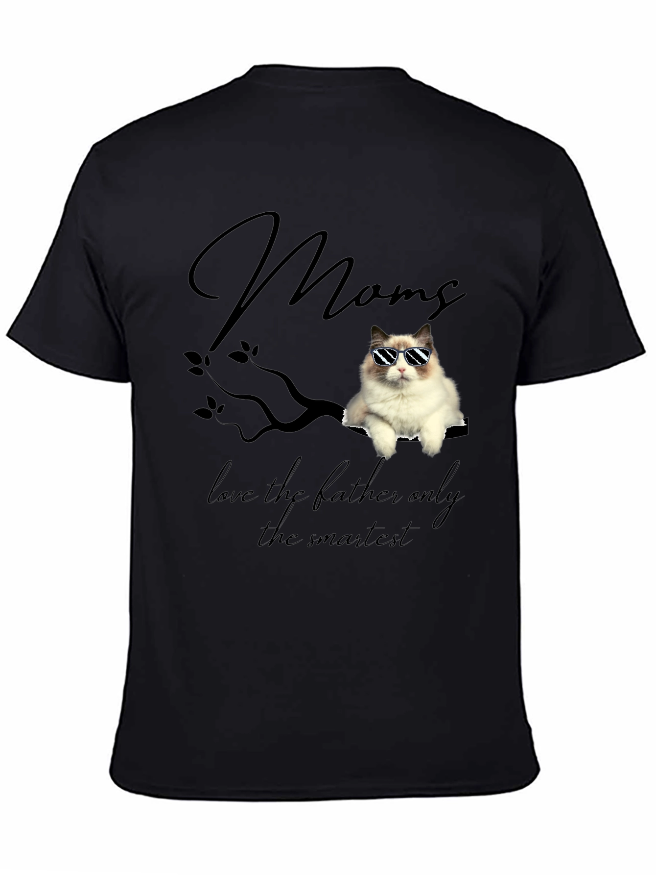 Cool Cat Mom T-Shirt - Smartest Ragdoll Graphic Tee