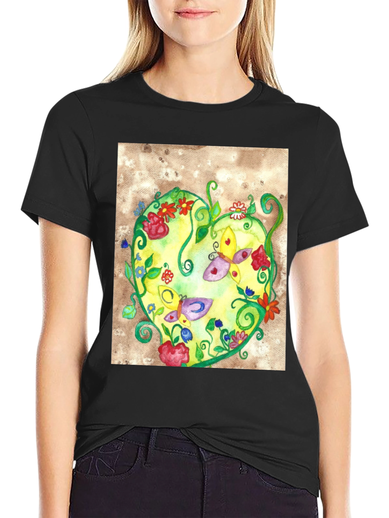 Butterfly Heart T-Shirt