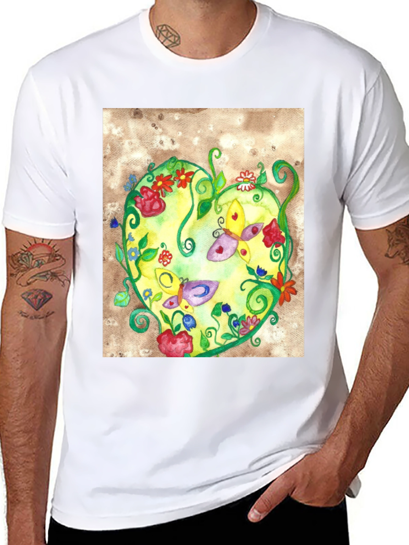 Butterfly Heart T-Shirt
