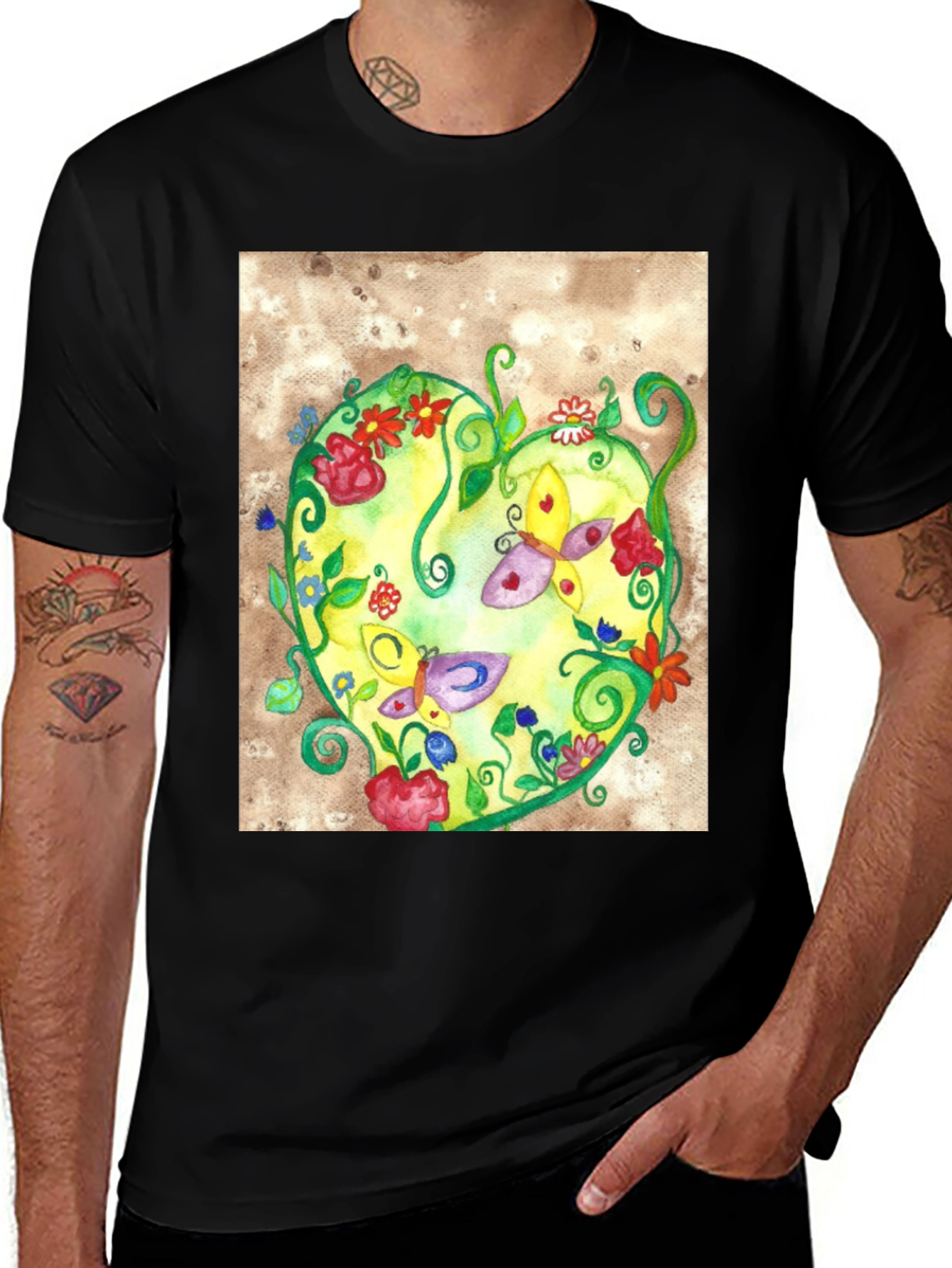 Butterfly Heart T-Shirt