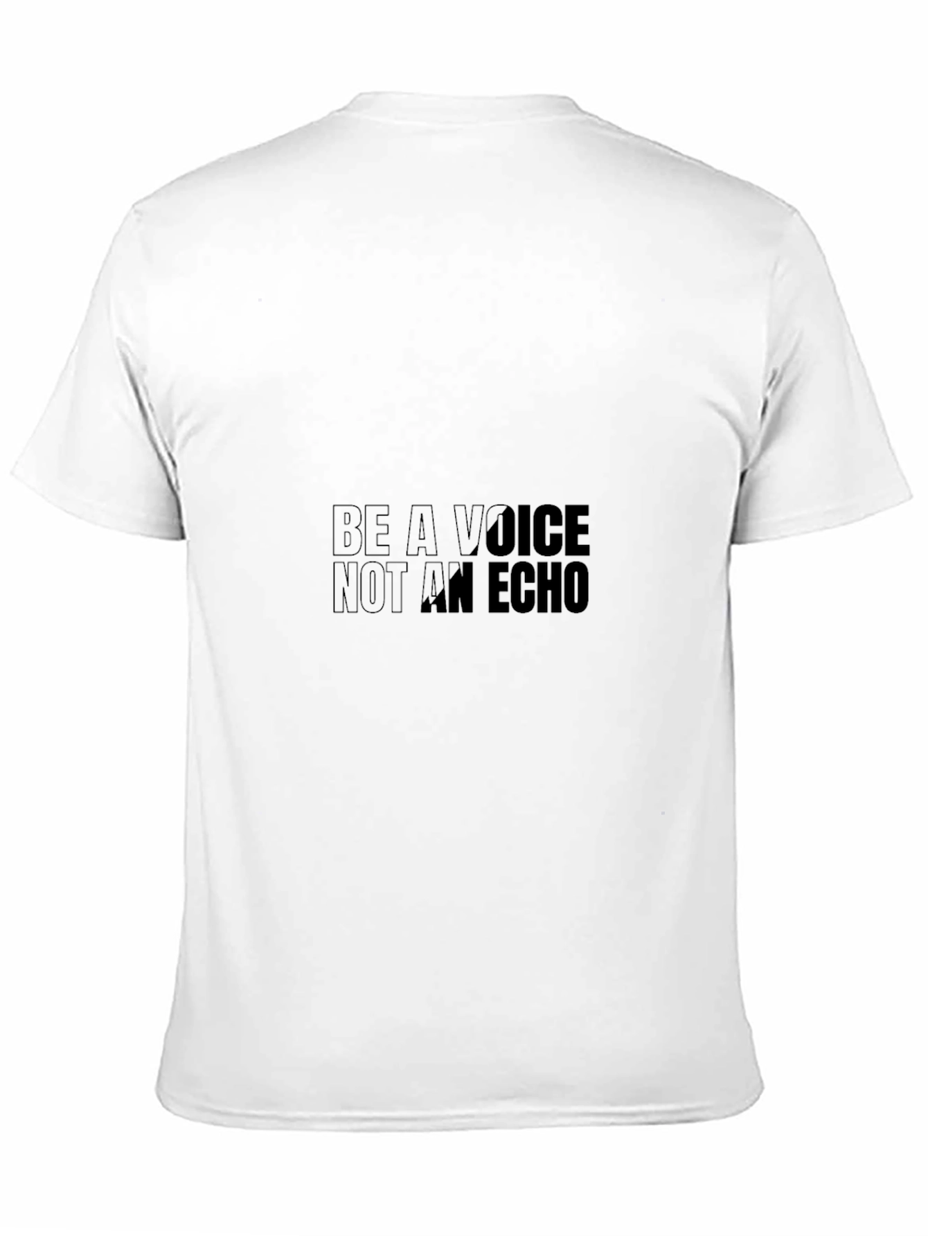 Be A Voice Graphic T-Shirt - Motivational Design