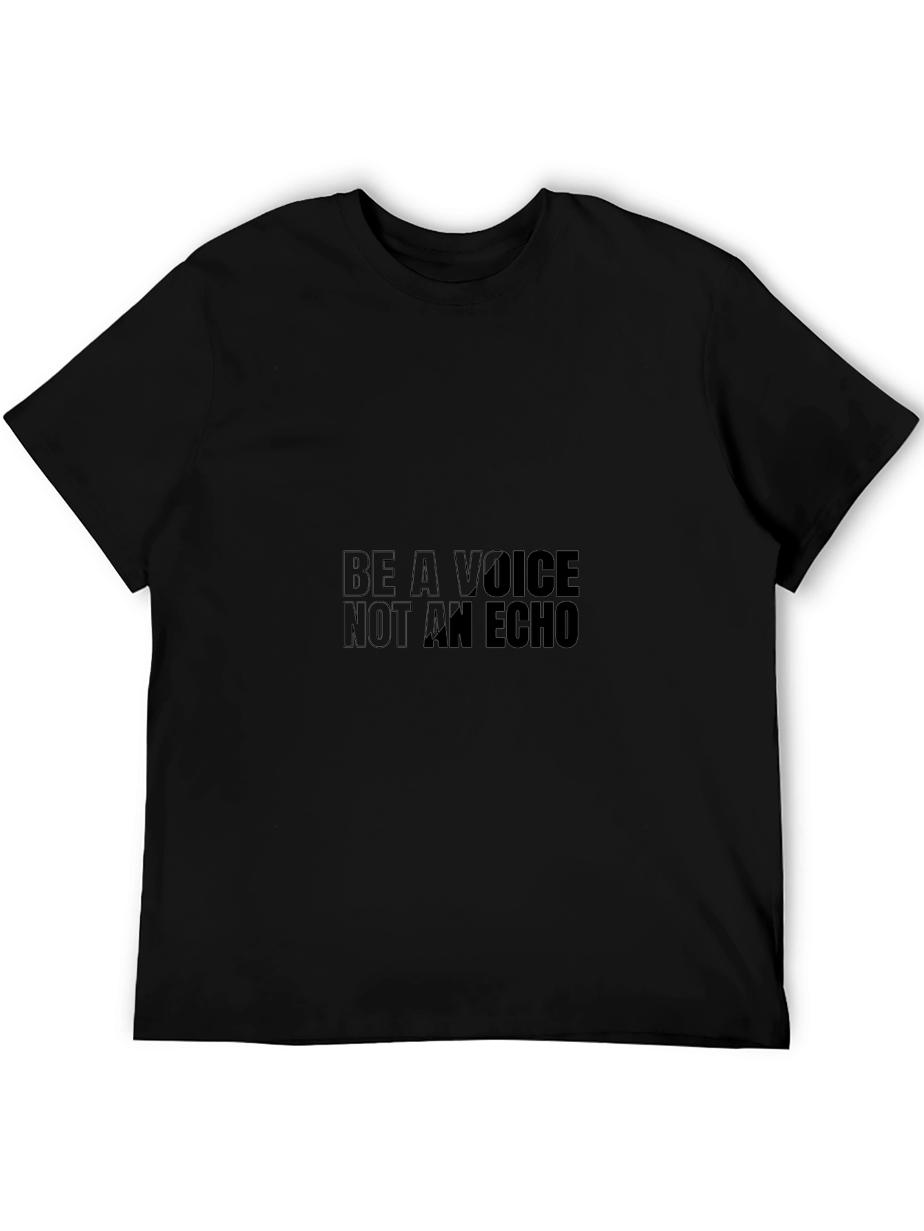 Be A Voice Graphic T-Shirt - Motivational Design