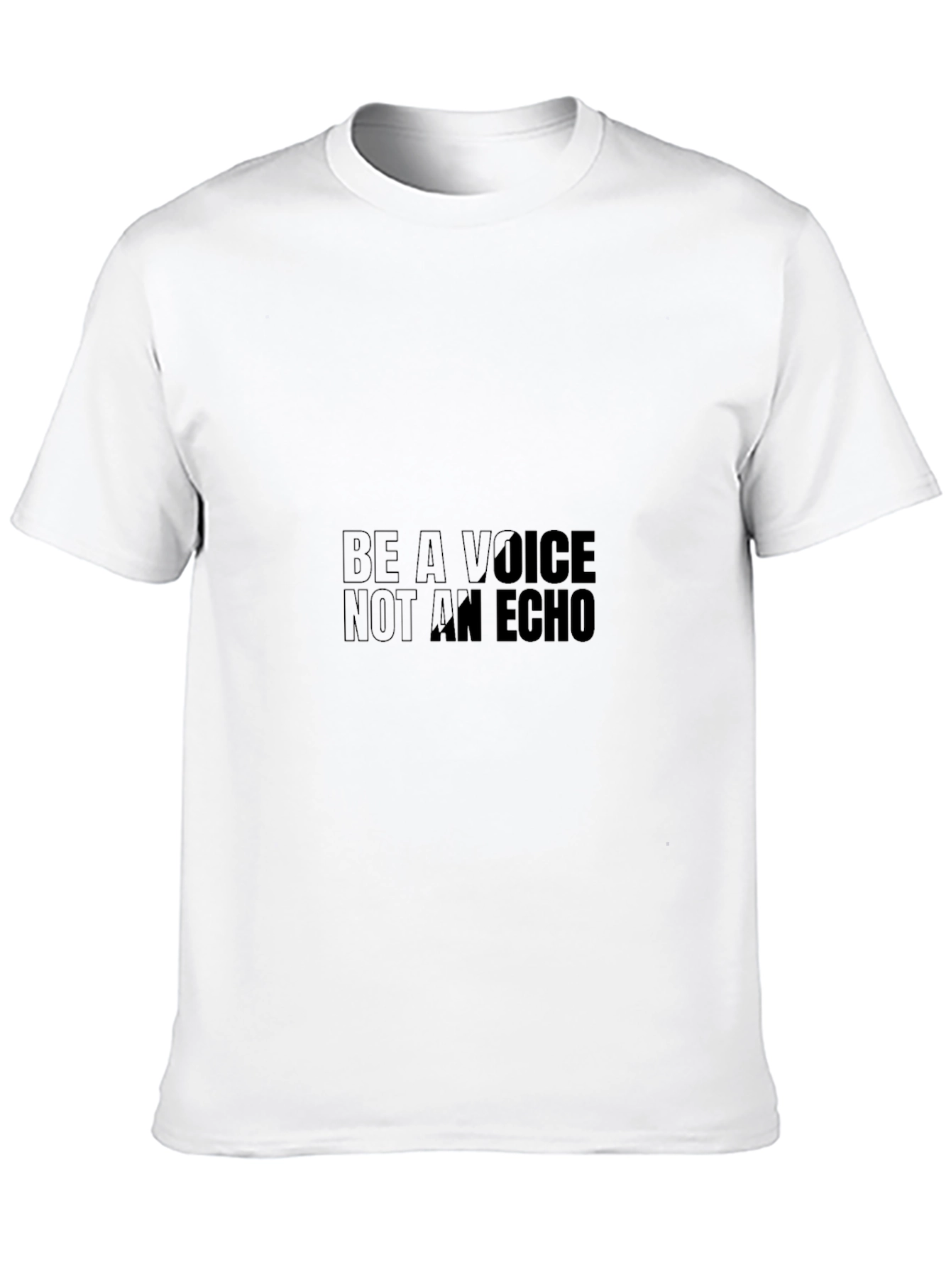 Be A Voice Graphic T-Shirt - Motivational Design