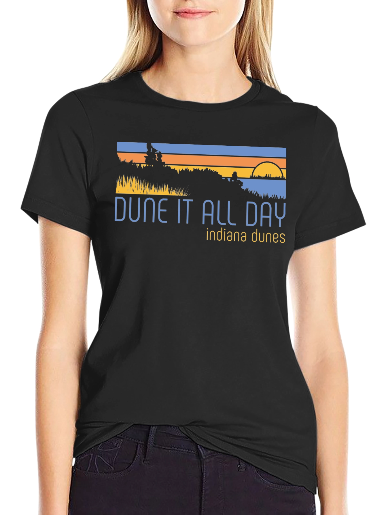 Dune It All Day Indiana Dunes Graphic Tee