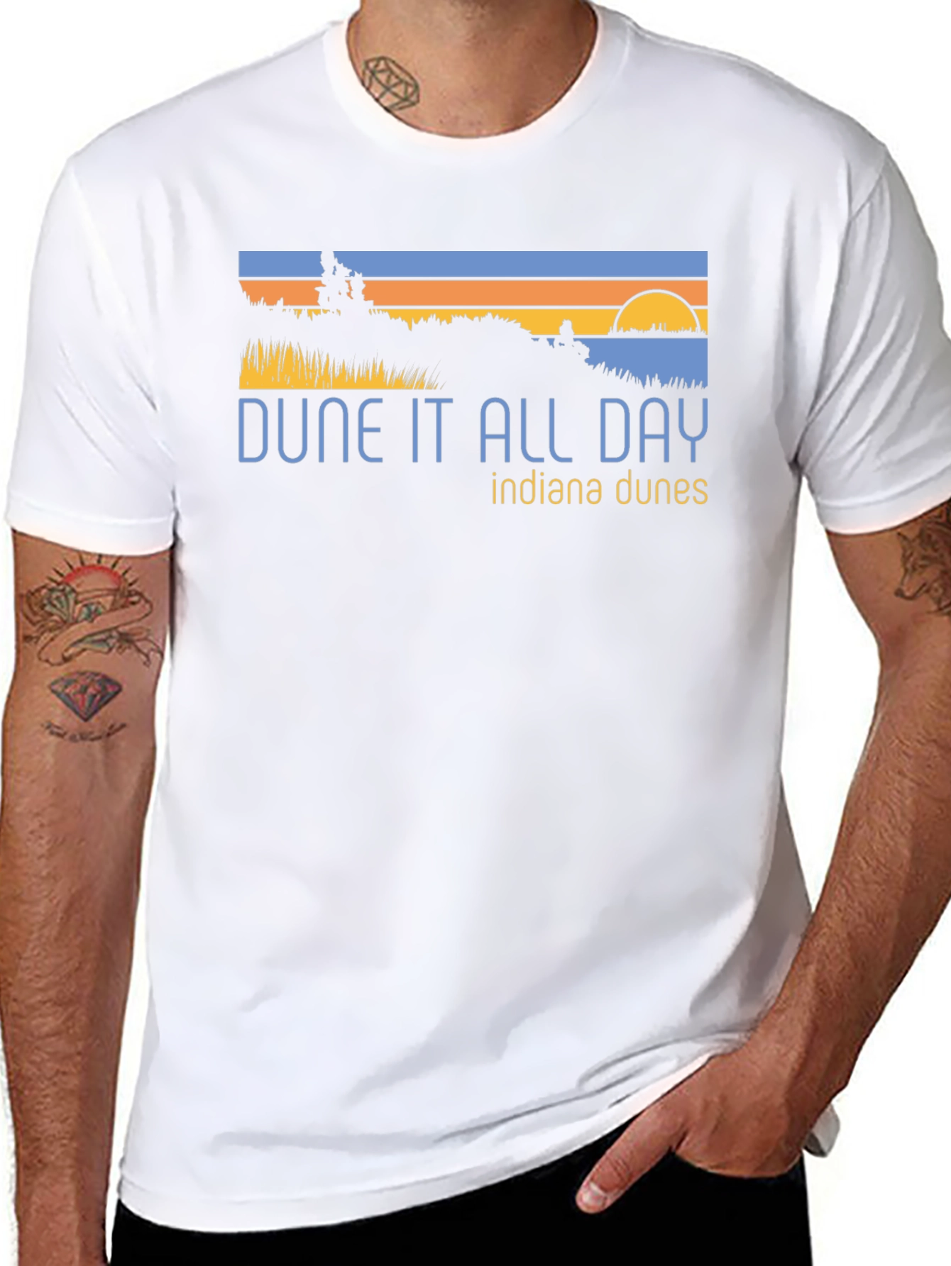 Dune It All Day Indiana Dunes Graphic Tee