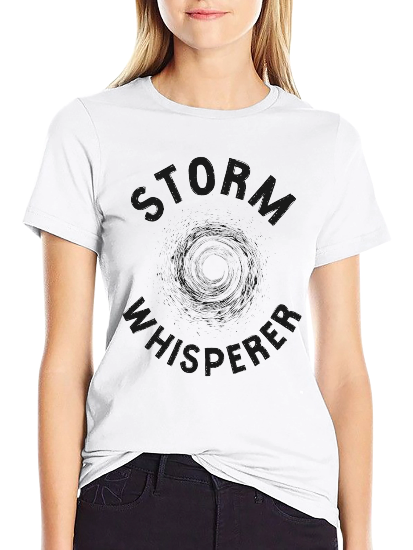 Storm Whisperer Black Graphic Tee
