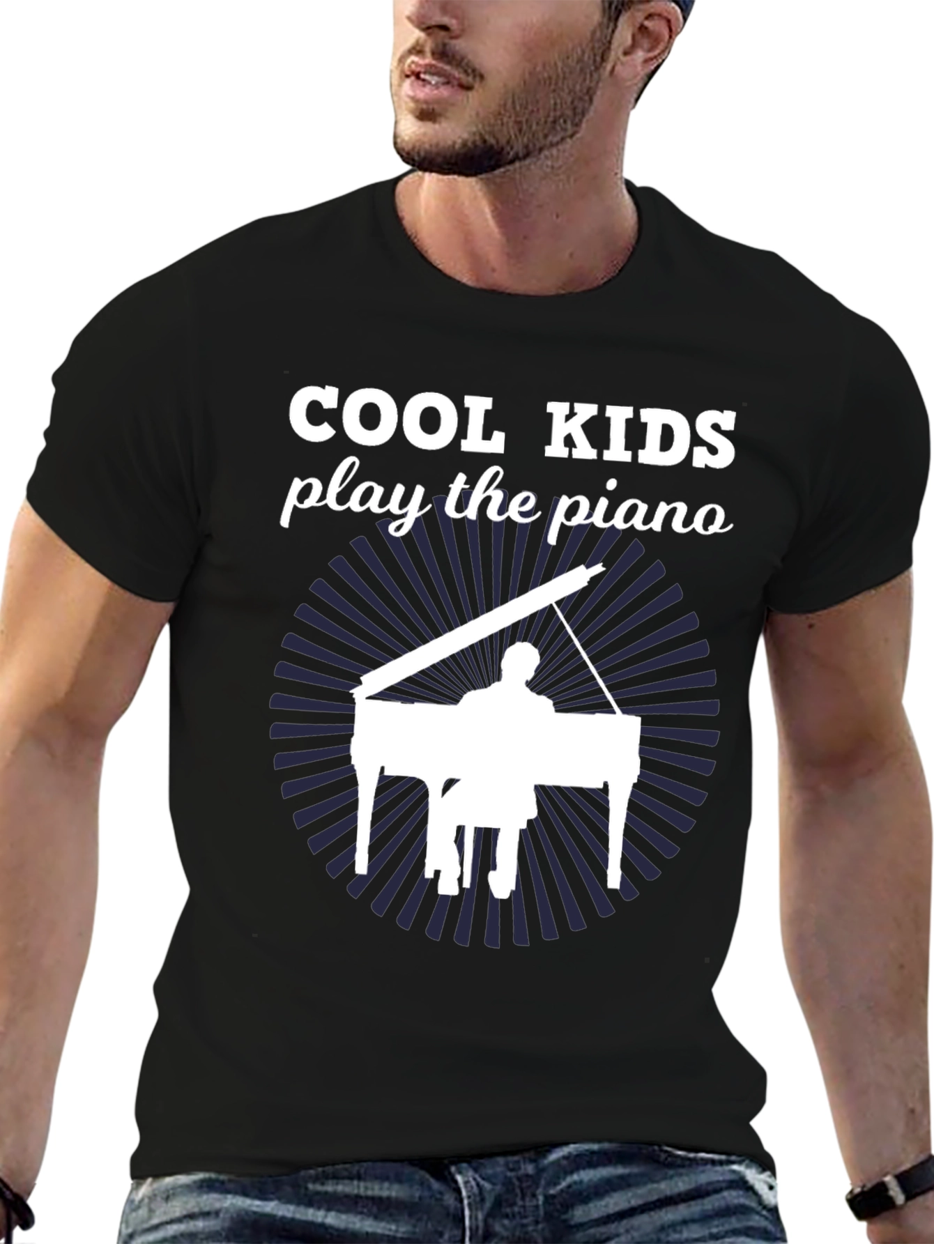 Cool Kids Piano T-Shirt - Music Lover Tee