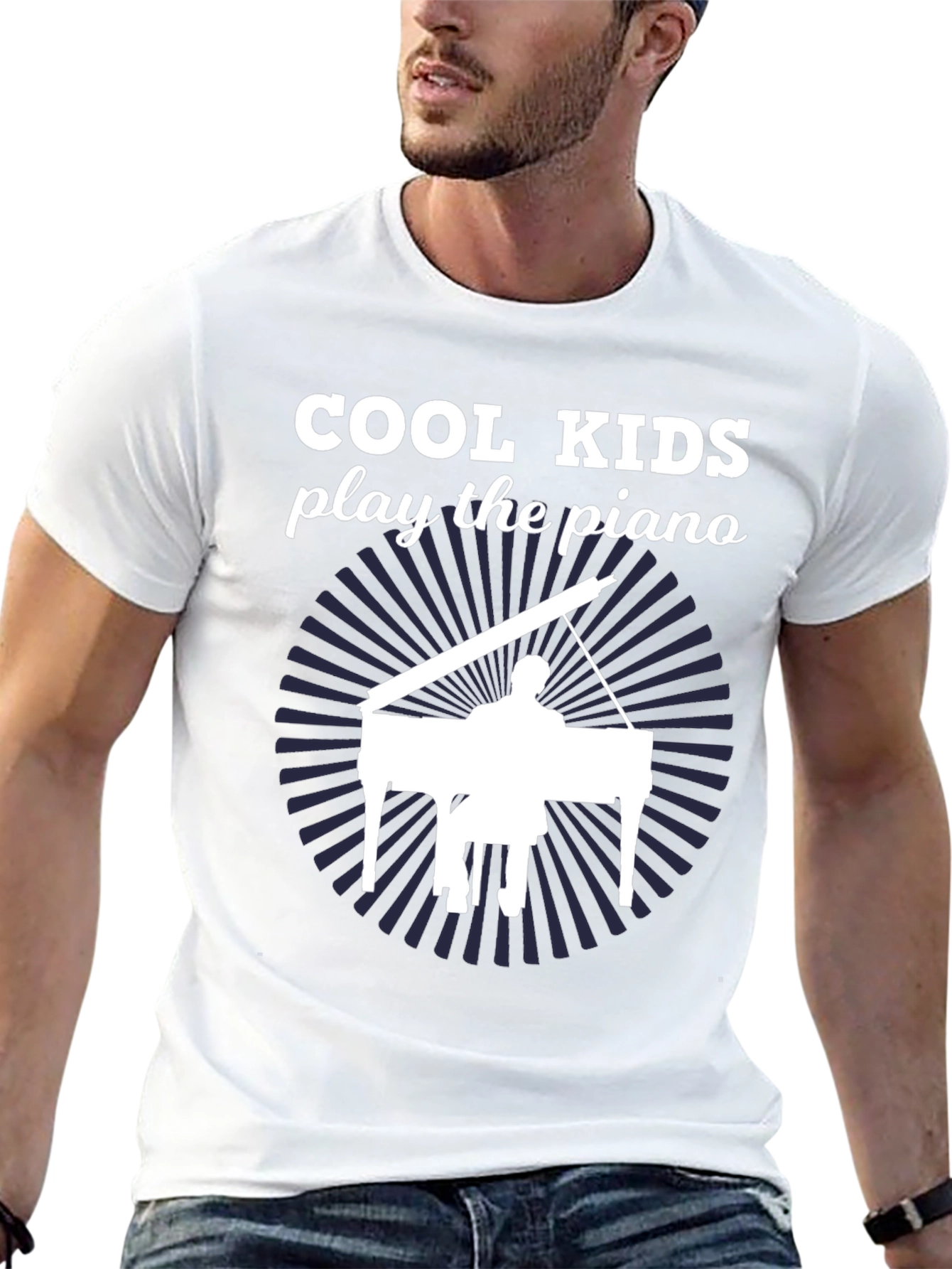 Cool Kids Piano T-Shirt - Music Lover Tee