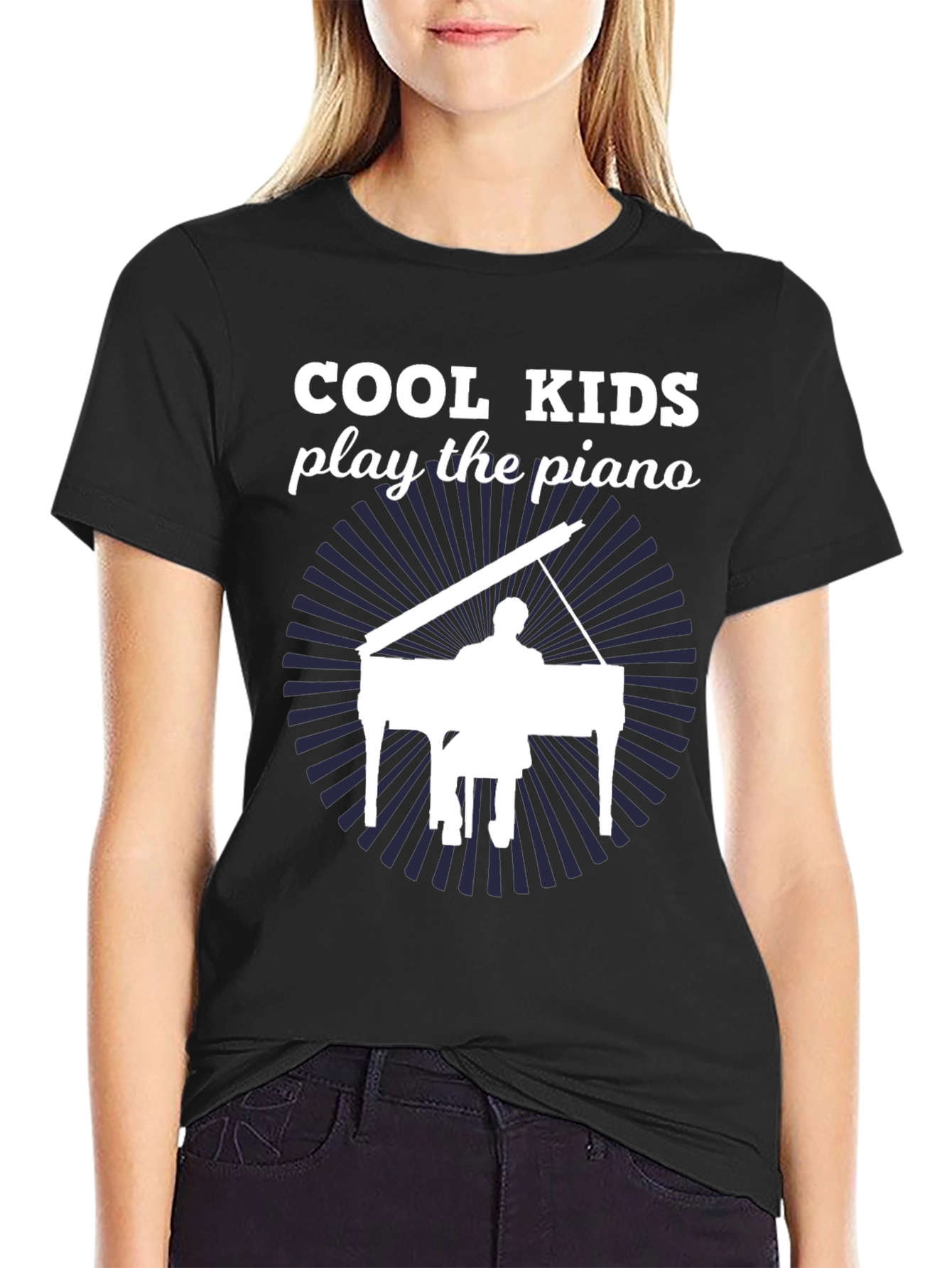 Cool Kids Piano T-Shirt - Music Lover Tee