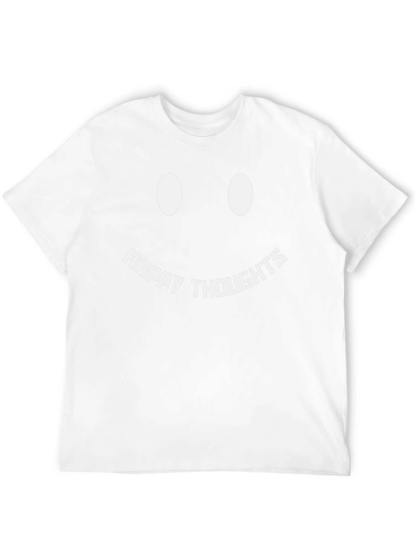 Happy Thoughts Graphic Tee - Black