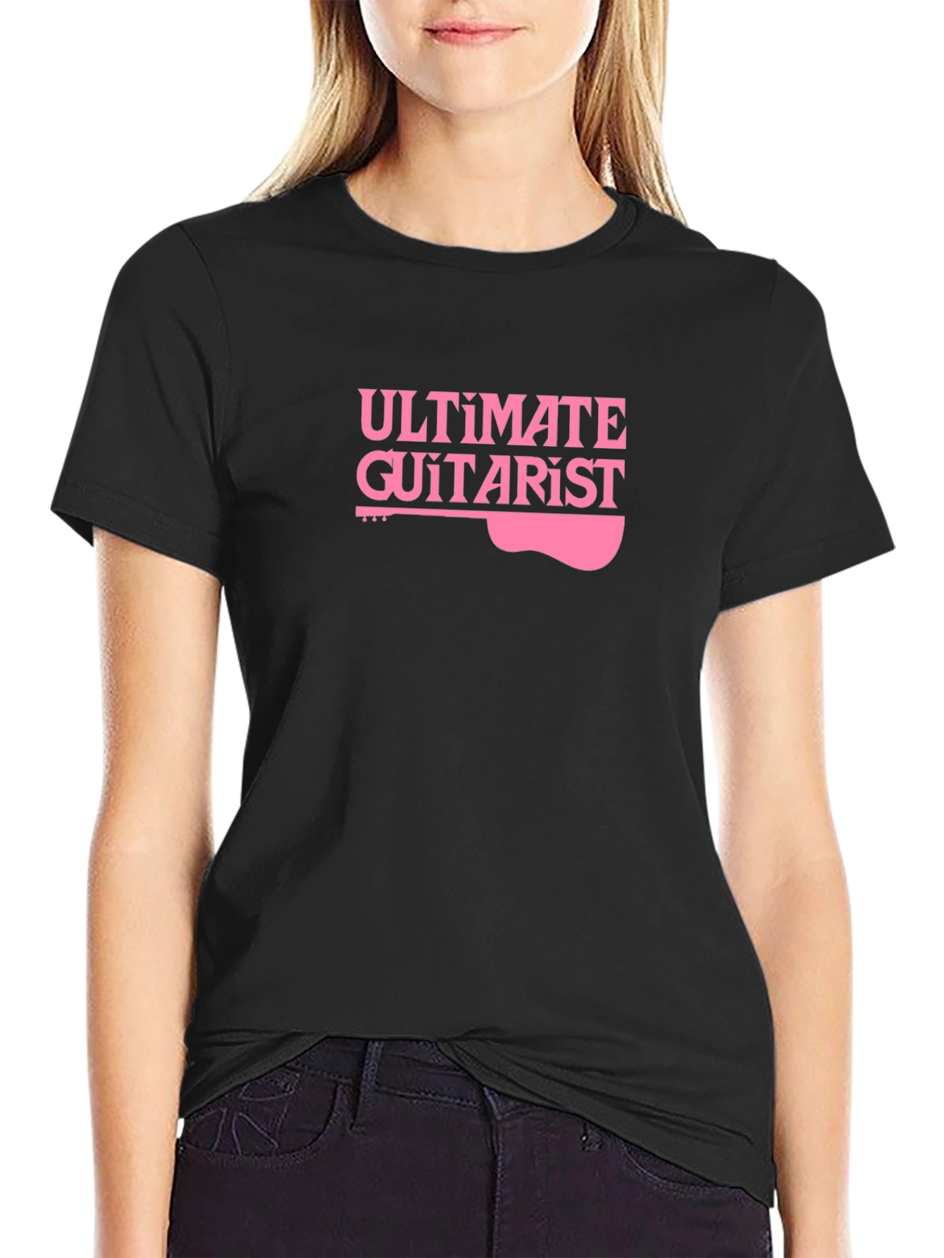 Ultimate Guitarist Black Graphic Tee